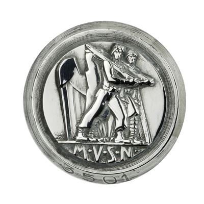 P M.V.s.n. Milizia Volontaria per la Sicurezza Nazionale 31 X 31 MM