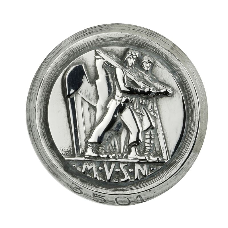P M.V.s.n. Milizia Volontaria per la Sicurezza Nazionale 31 X 31 MM