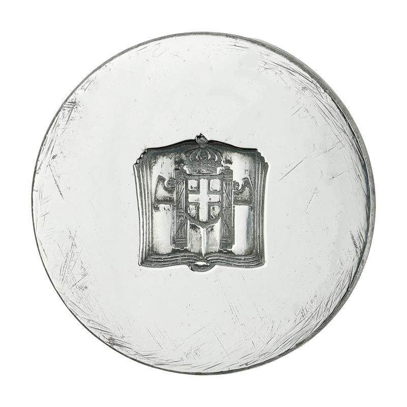 N Stemma Sabaudo e Fascio 41 X 40 MM