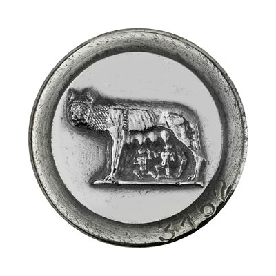 P Lupa con Romolo e Remo 30 X 34 MM