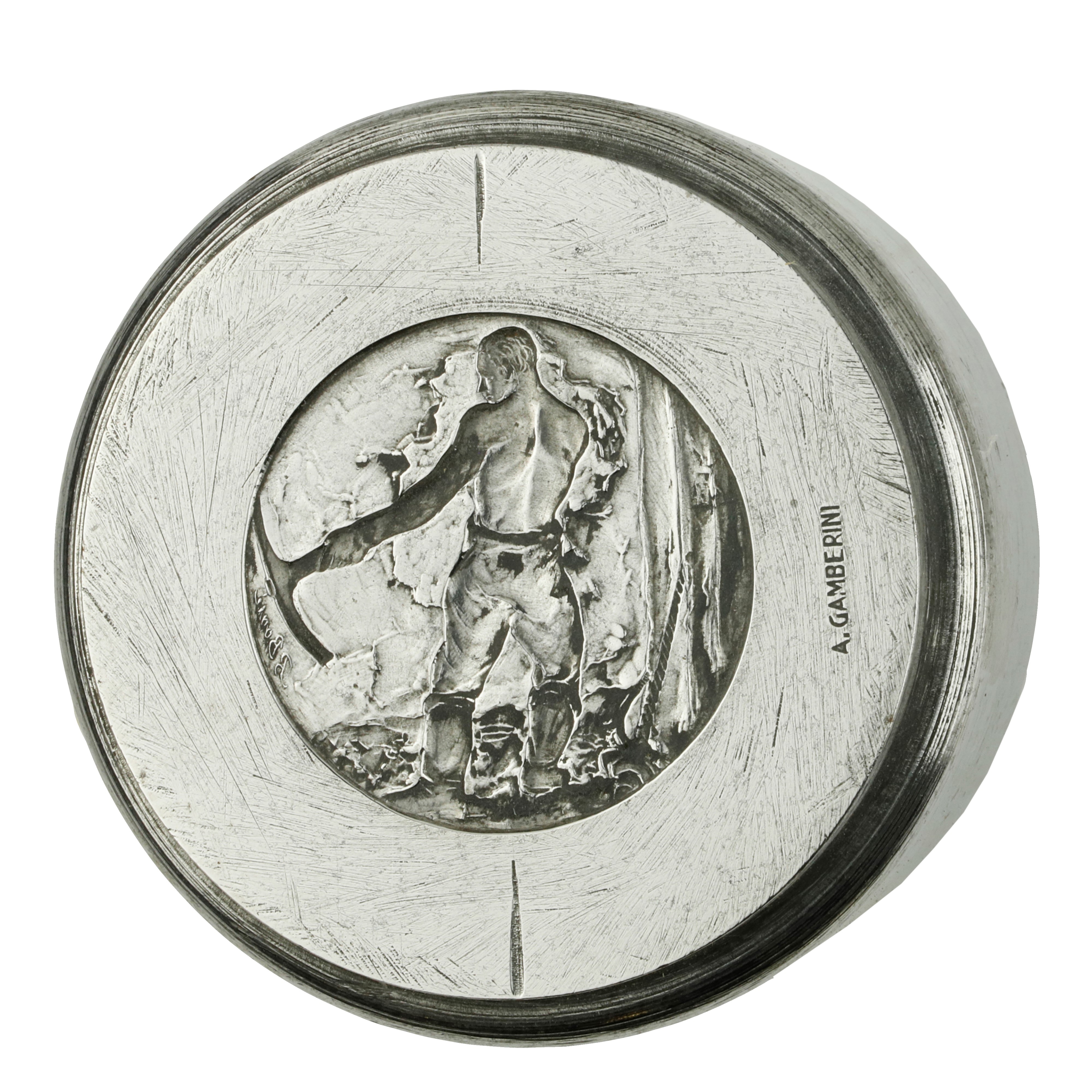 N Lavoratore con Piccone (mussolini) 51 X 31 MM