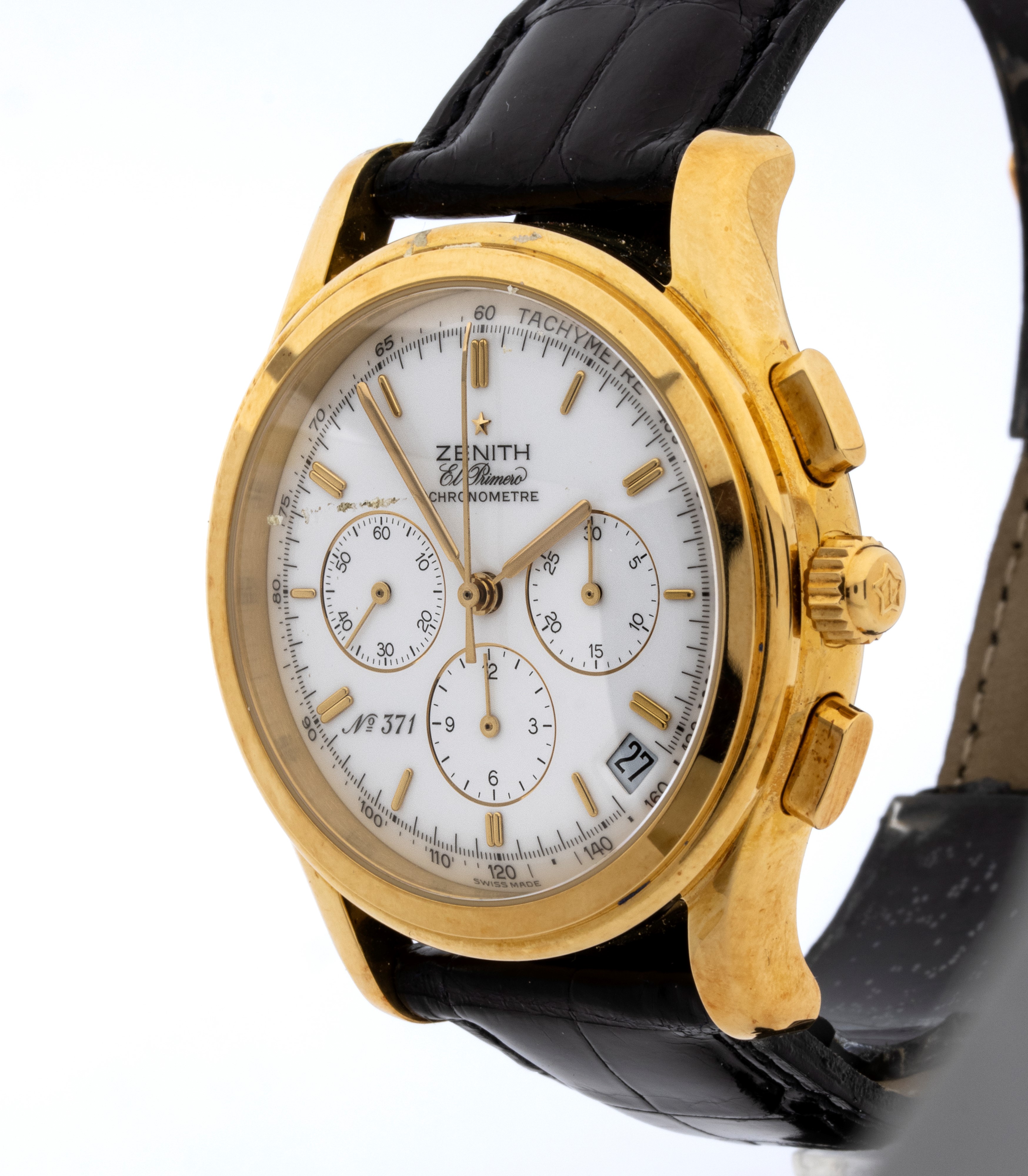 Zenith - El Primero: cronografo automatico in oro (serie commemorativa 700 anni della Confederazi...