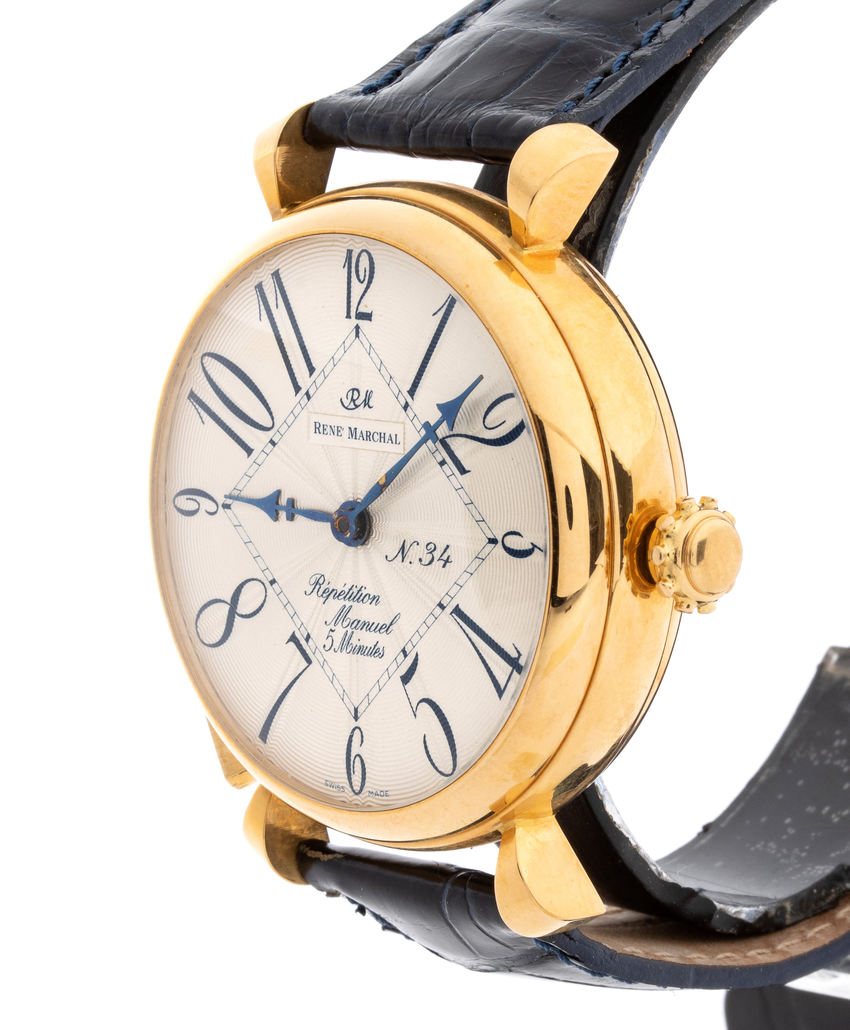 Renè Marchall - Orologio da polso in oro con ripetizione minuti