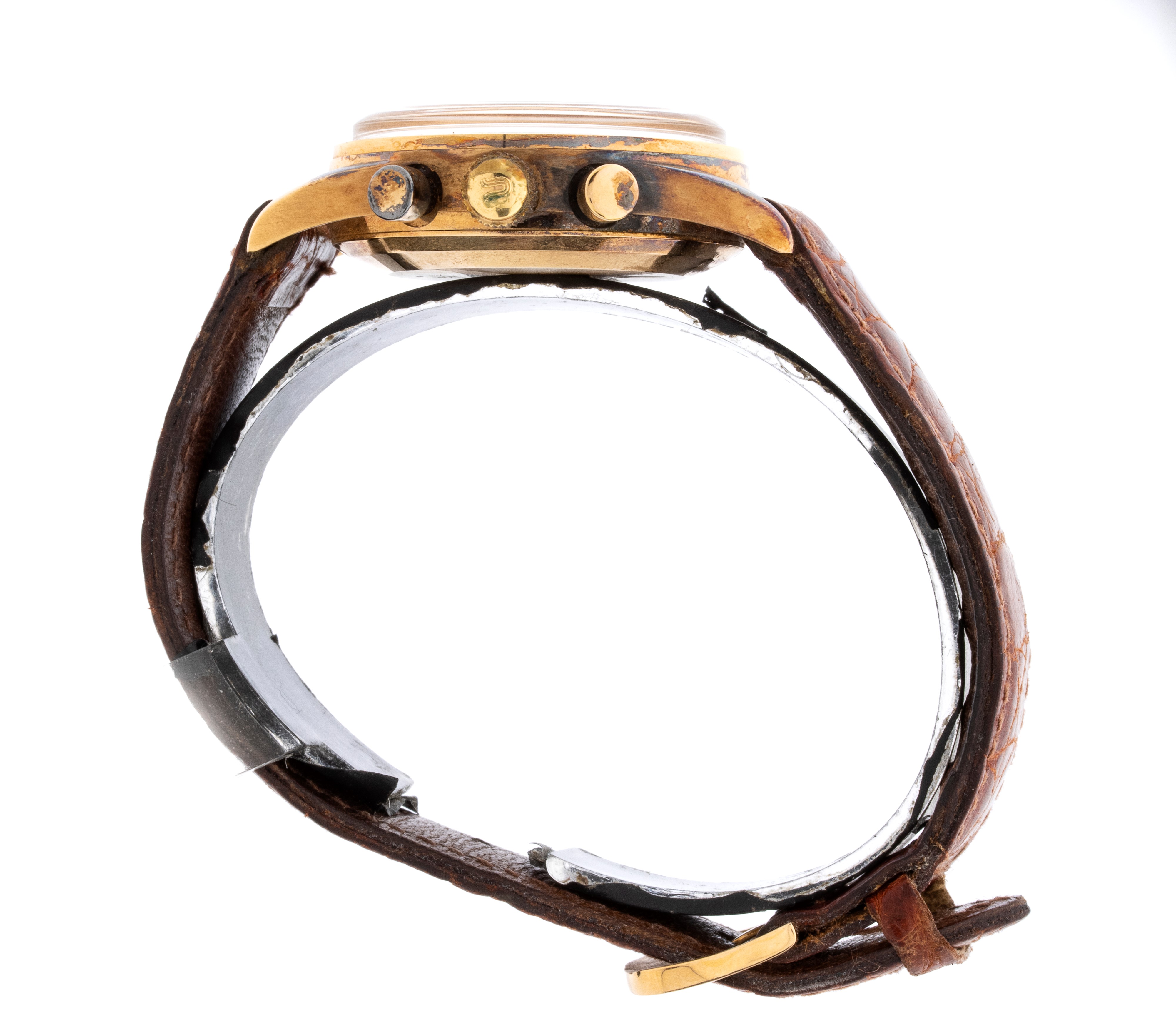 Universal Genève - Orologio da polso in oro con cronografo manuale (referenza 484.440)