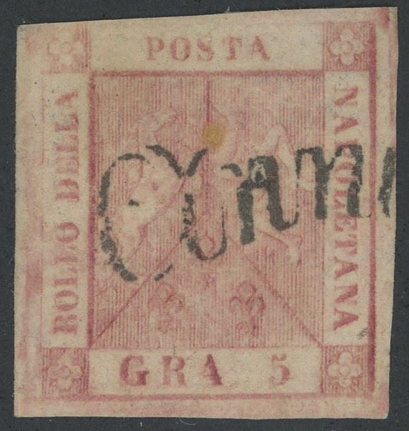 Napoli - 5gr. con Filigrana Lettere