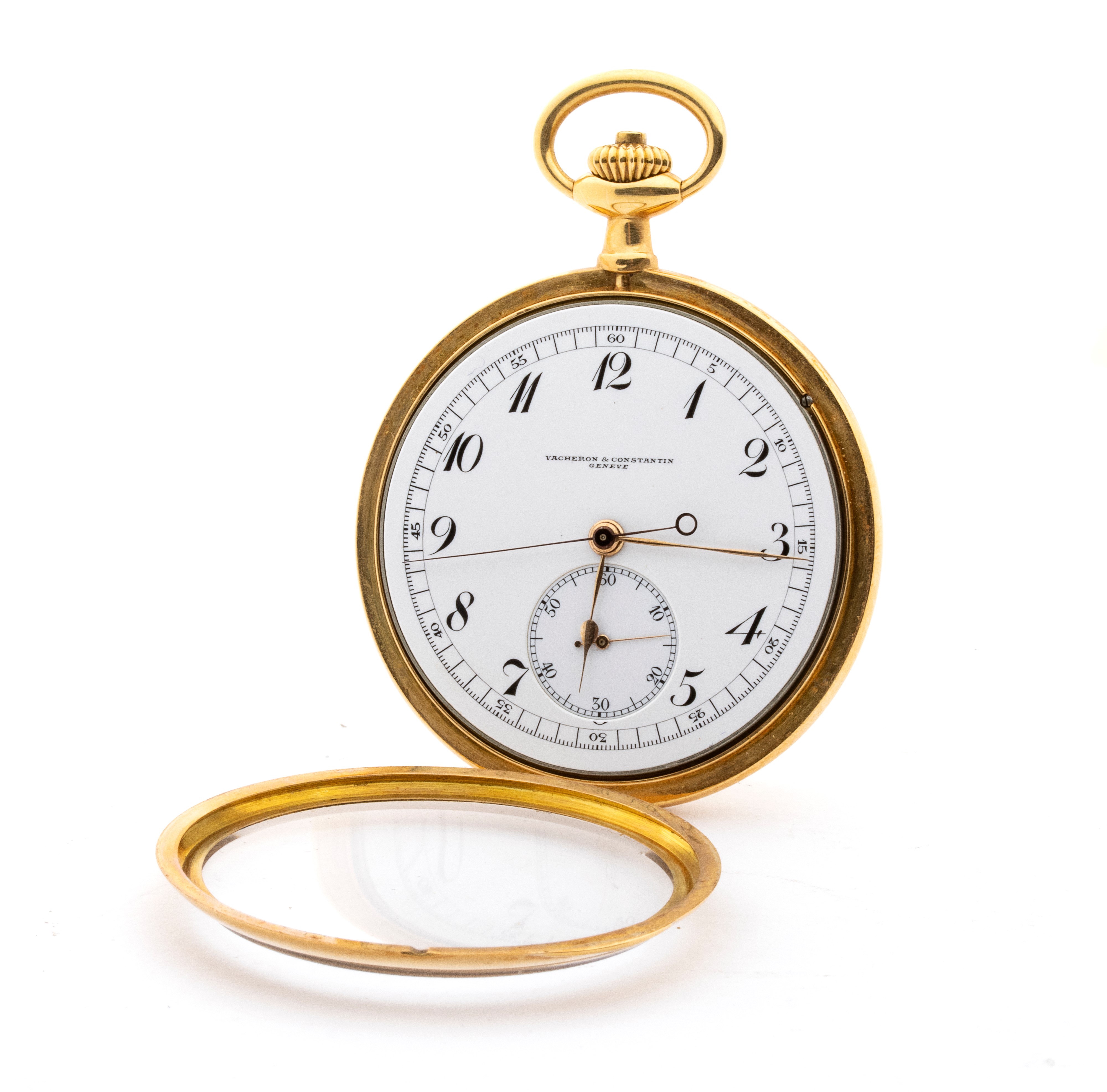 Vacheron Costantin - Vacheron Constantin, Orologio cronografo da tasca in oro