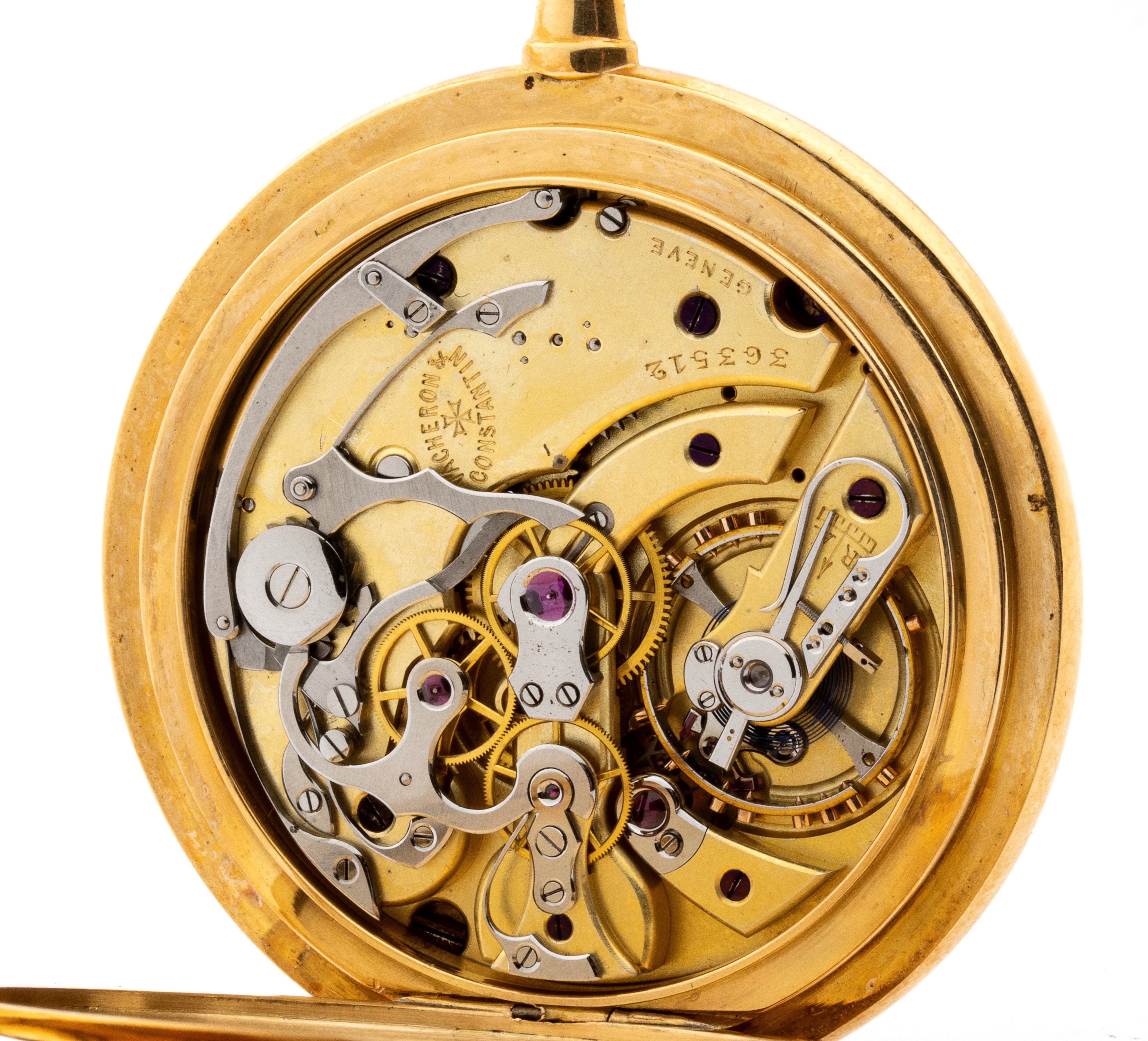 Vacheron Costantin - Vacheron Constantin, Orologio cronografo da tasca in oro