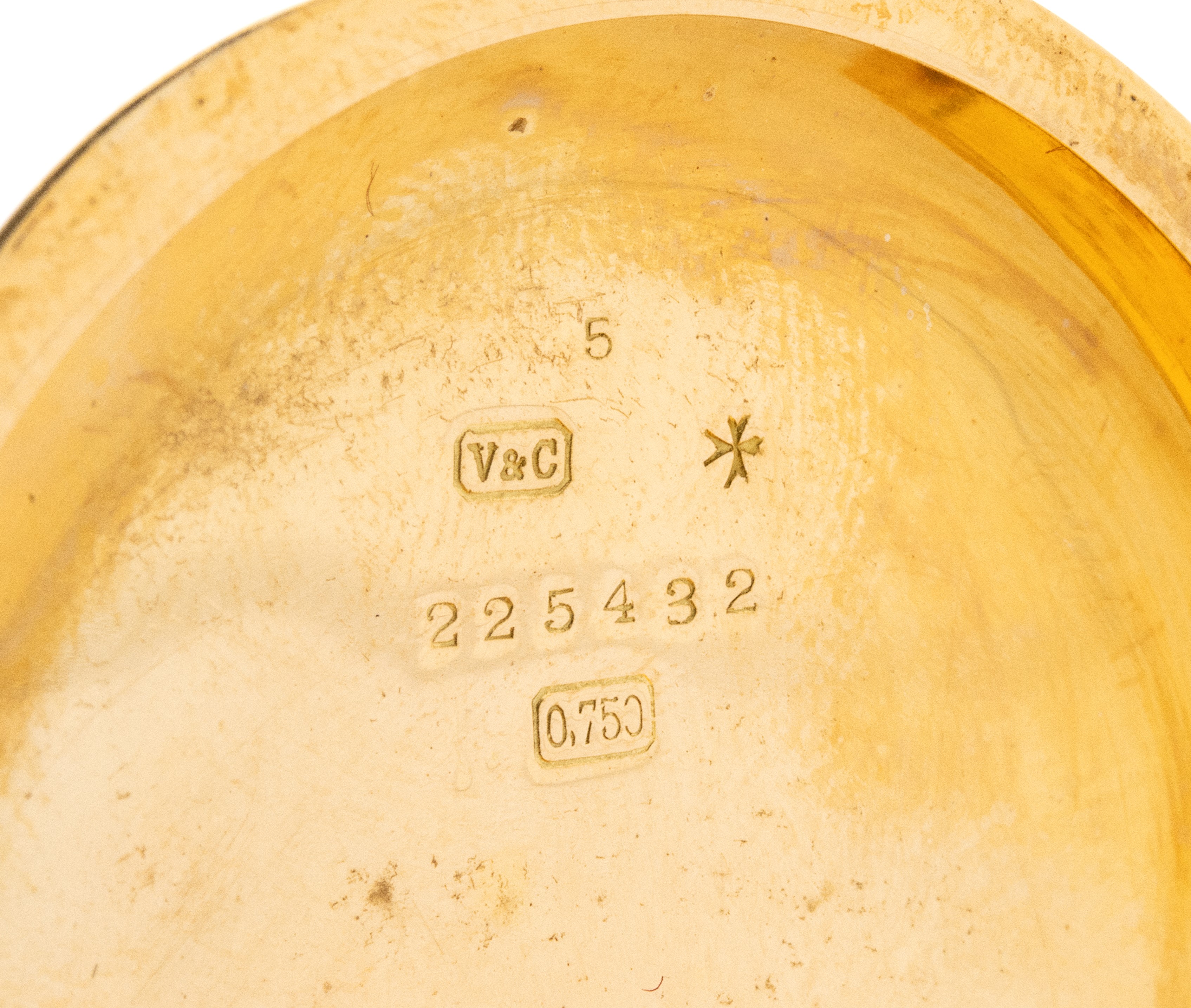 Vacheron Costantin - Vacheron Constantin, Orologio cronografo da tasca in oro