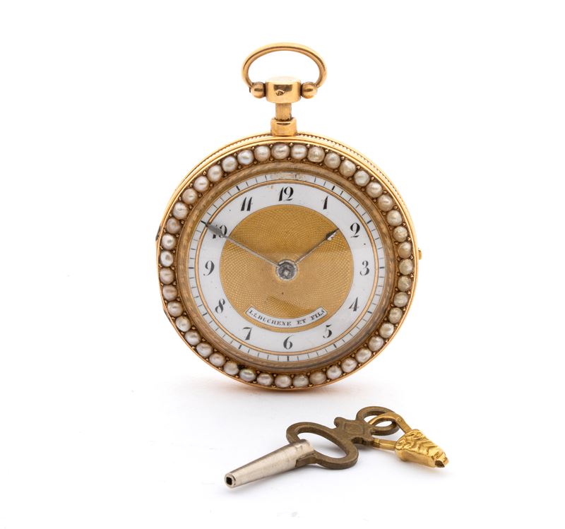 Le Duchese Et Fils - LE DUCHESSE ET FILS, Orologio da taschino in oro con ripetizioni
