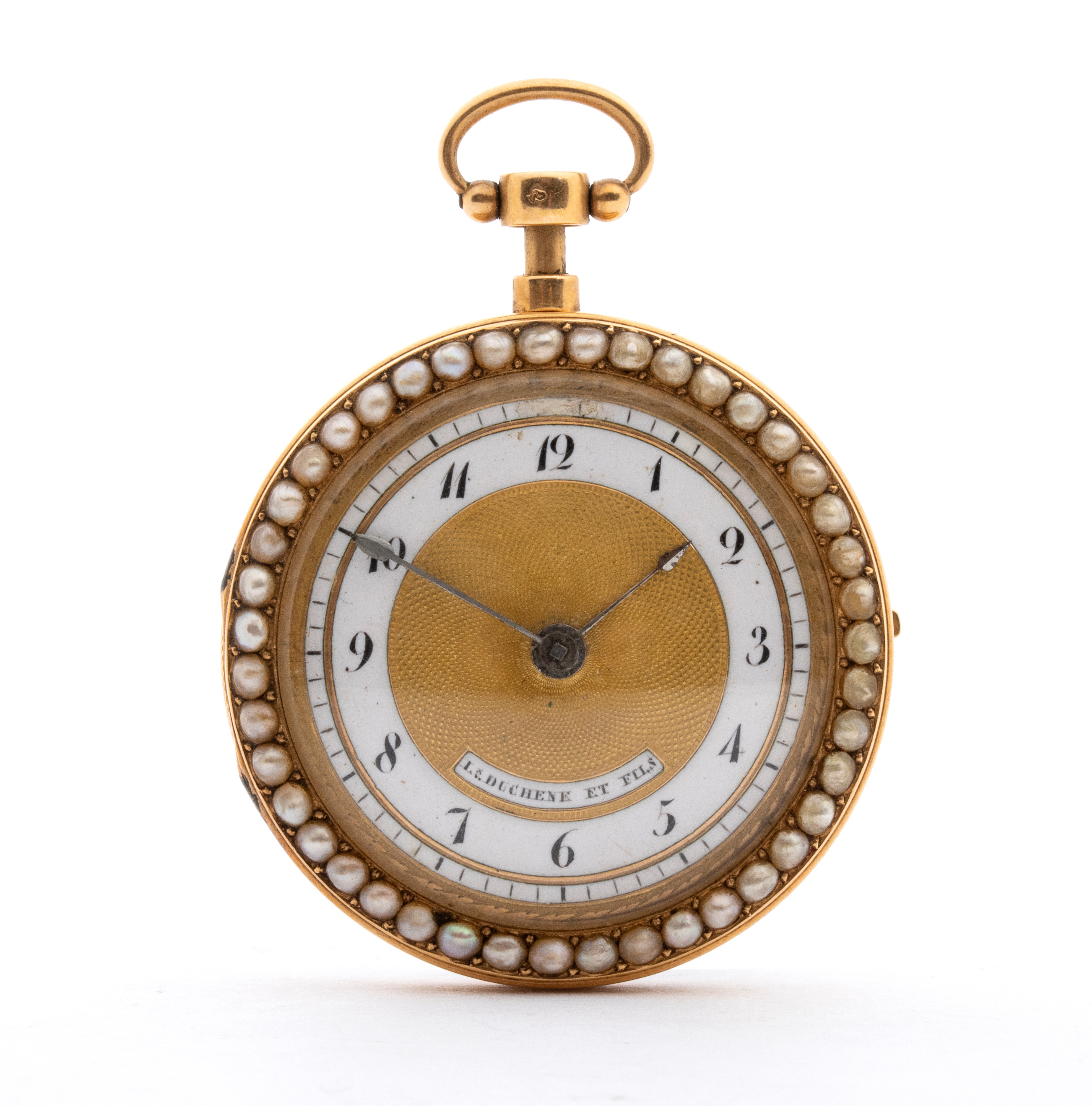 Le Duchese Et Fils - LE DUCHESSE ET FILS, Orologio da taschino in oro con ripetizioni