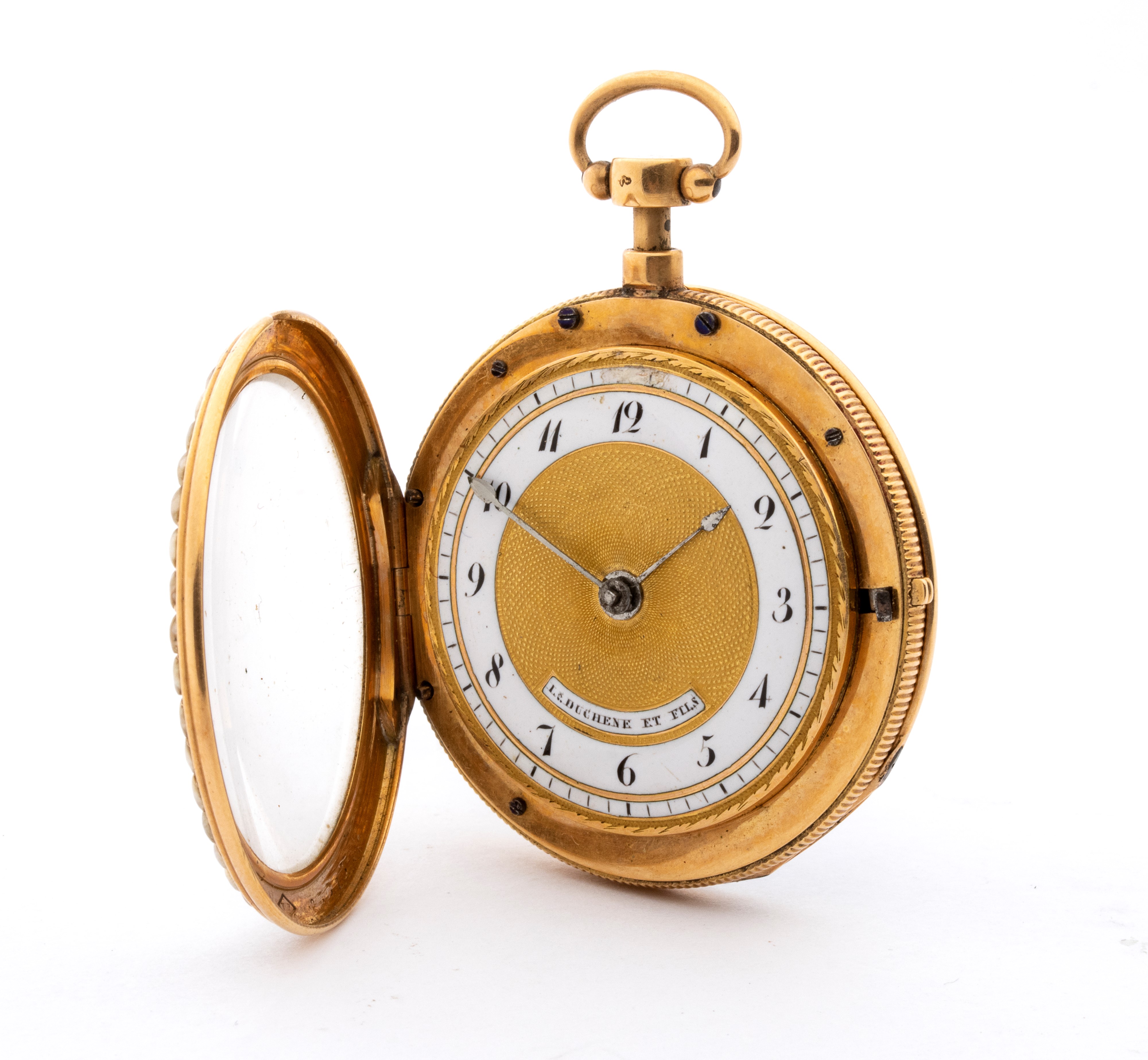 Le Duchese Et Fils - LE DUCHESSE ET FILS, Orologio da taschino in oro con ripetizioni