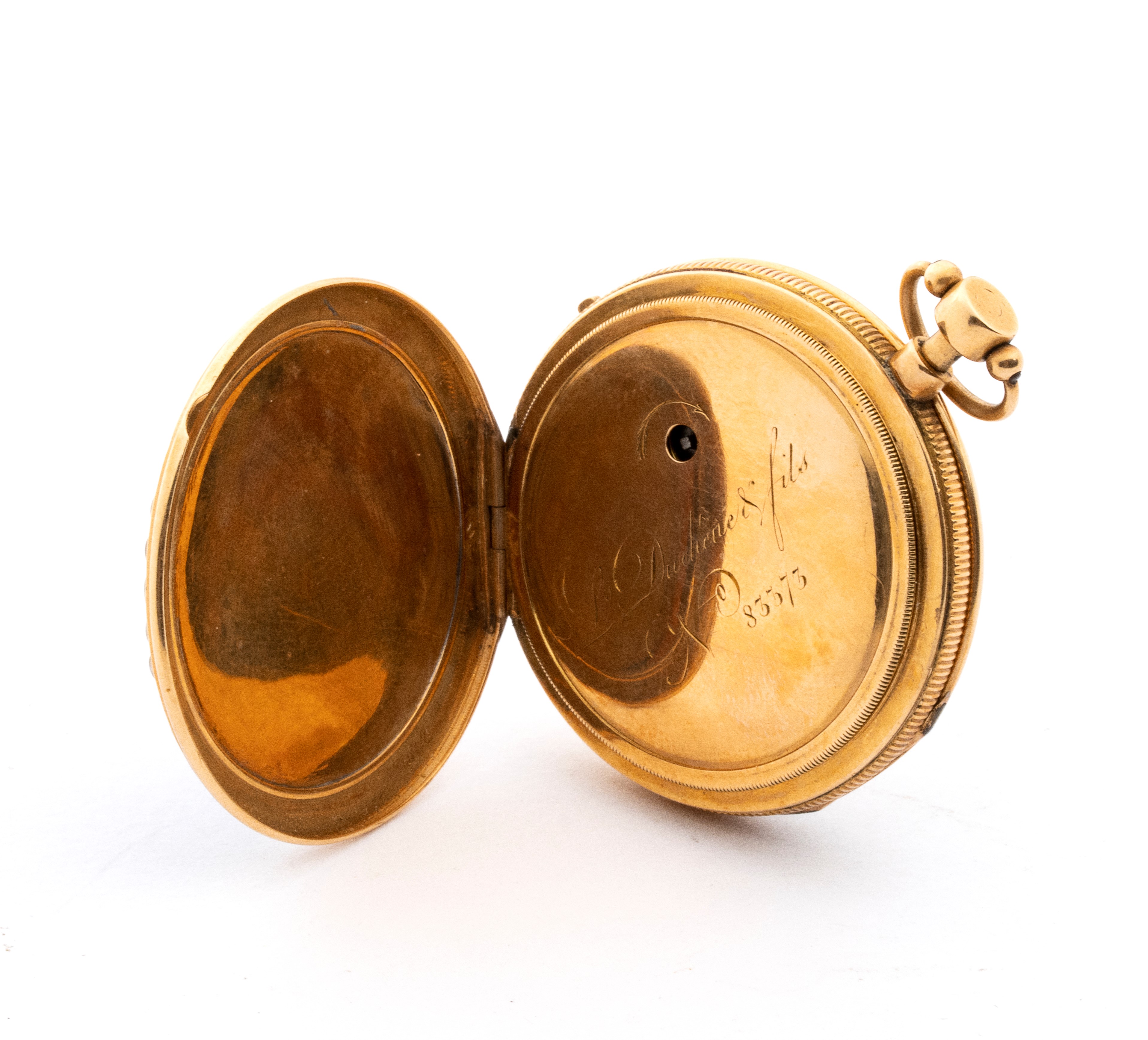 Le Duchese Et Fils - LE DUCHESSE ET FILS, Orologio da taschino in oro con ripetizioni
