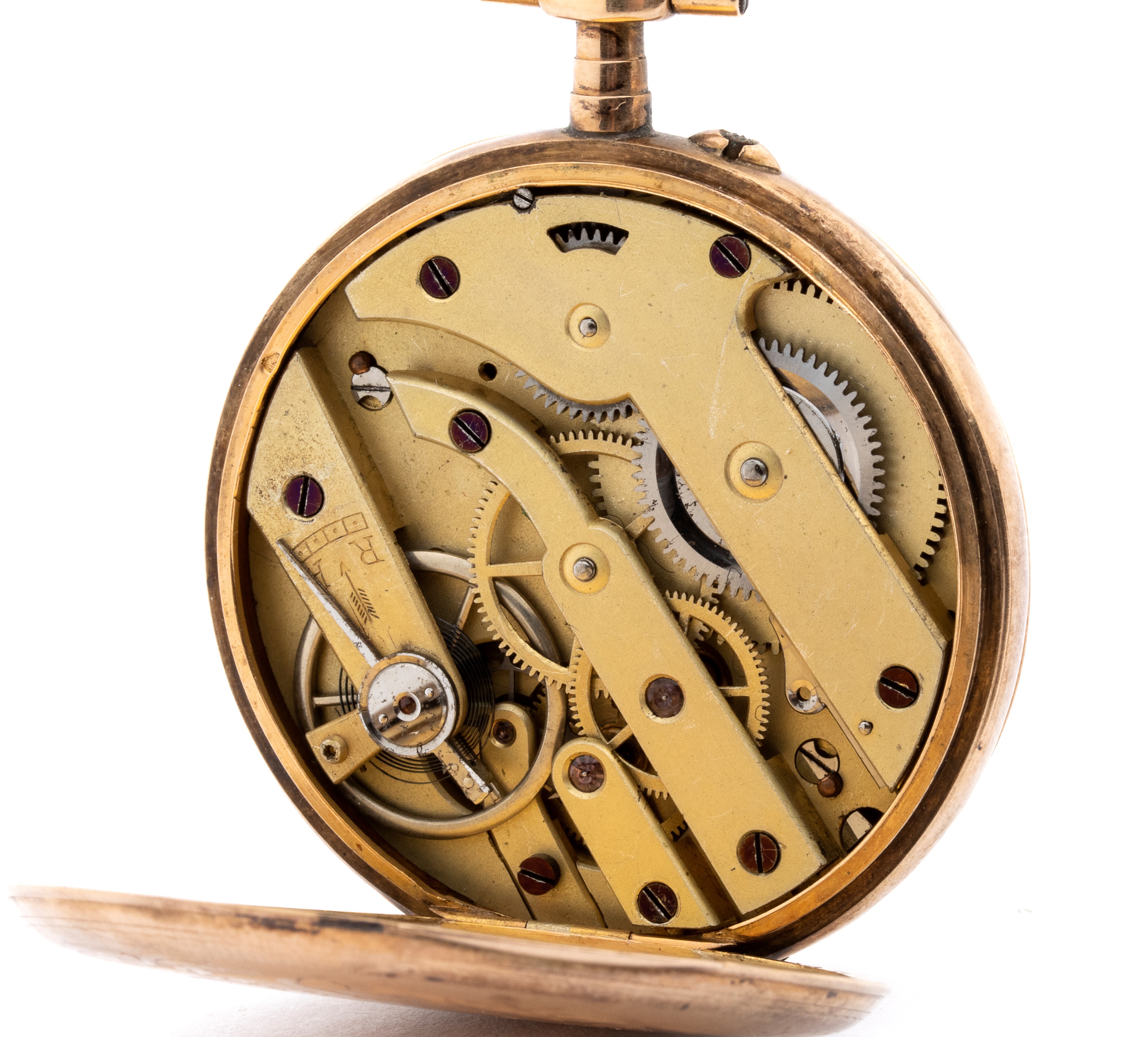 Orologio da tasca in oro, inizio XX secolo