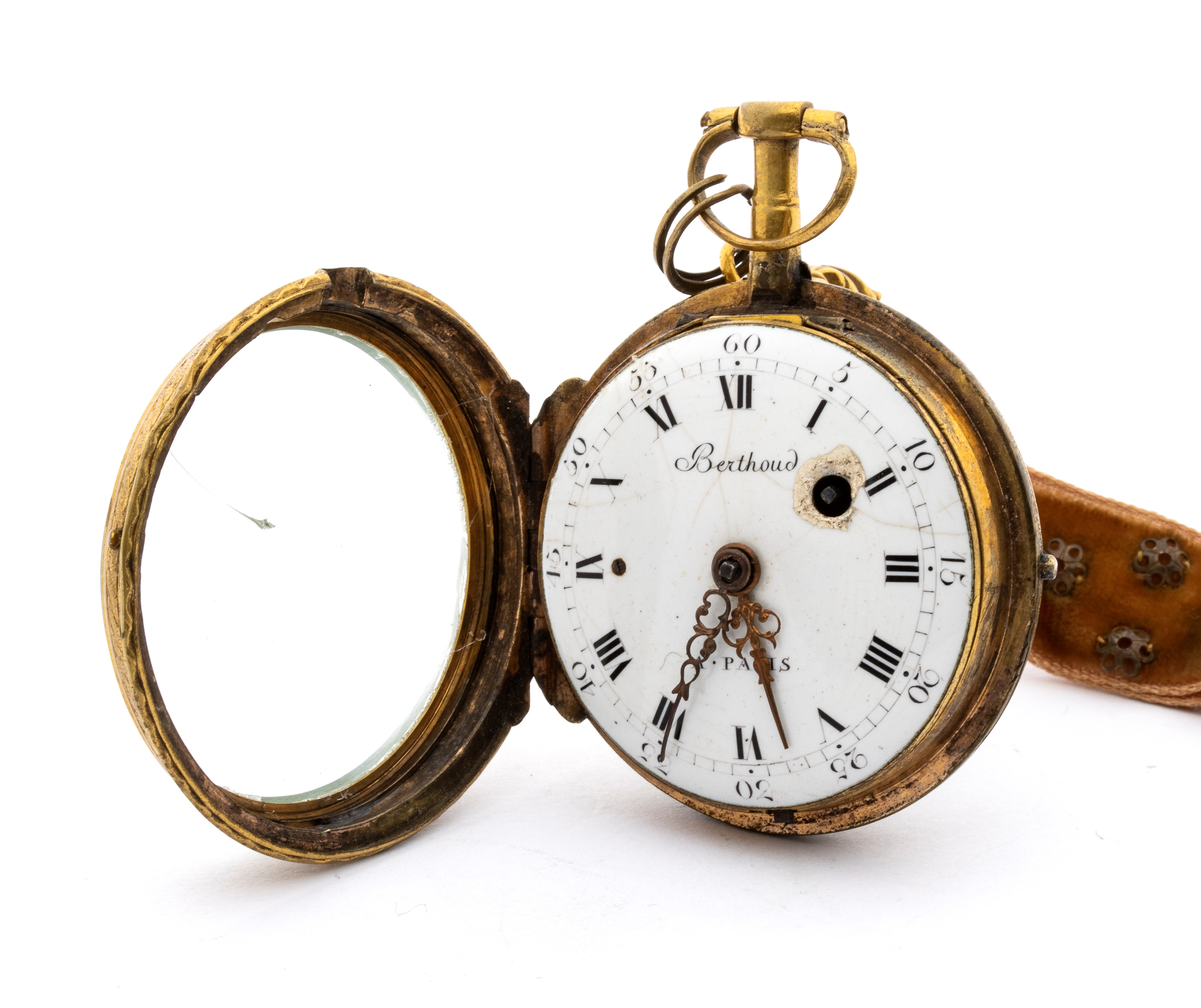 Orologio da tasca in oro, XIX secolo