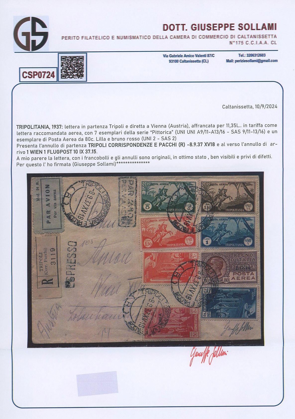 Tripolitania - Storia Postale