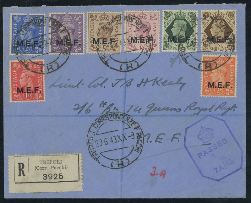 M.E.F. - Storia Postale