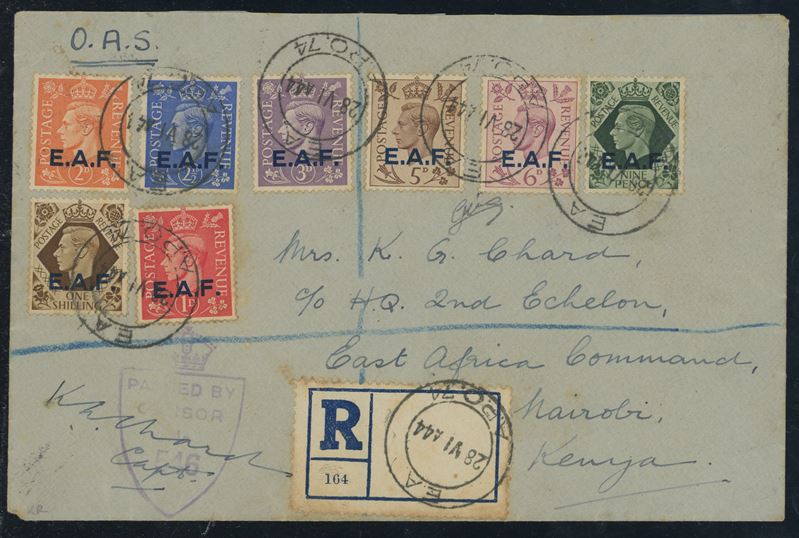 E.A.F. - Storia Postale