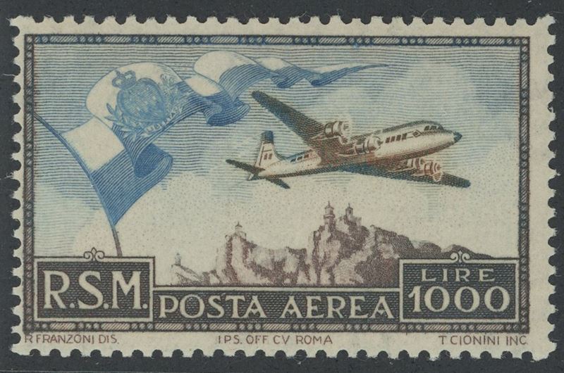 San Marino - 1000L. Bandiera