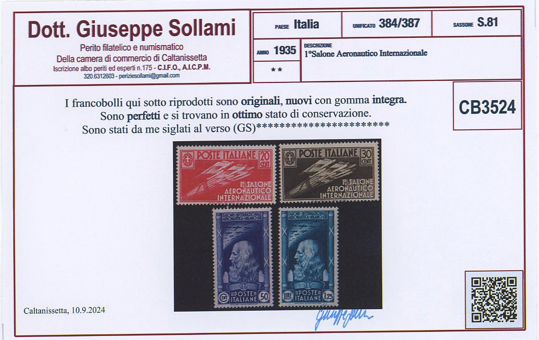 Regno - Salone Aeronautico