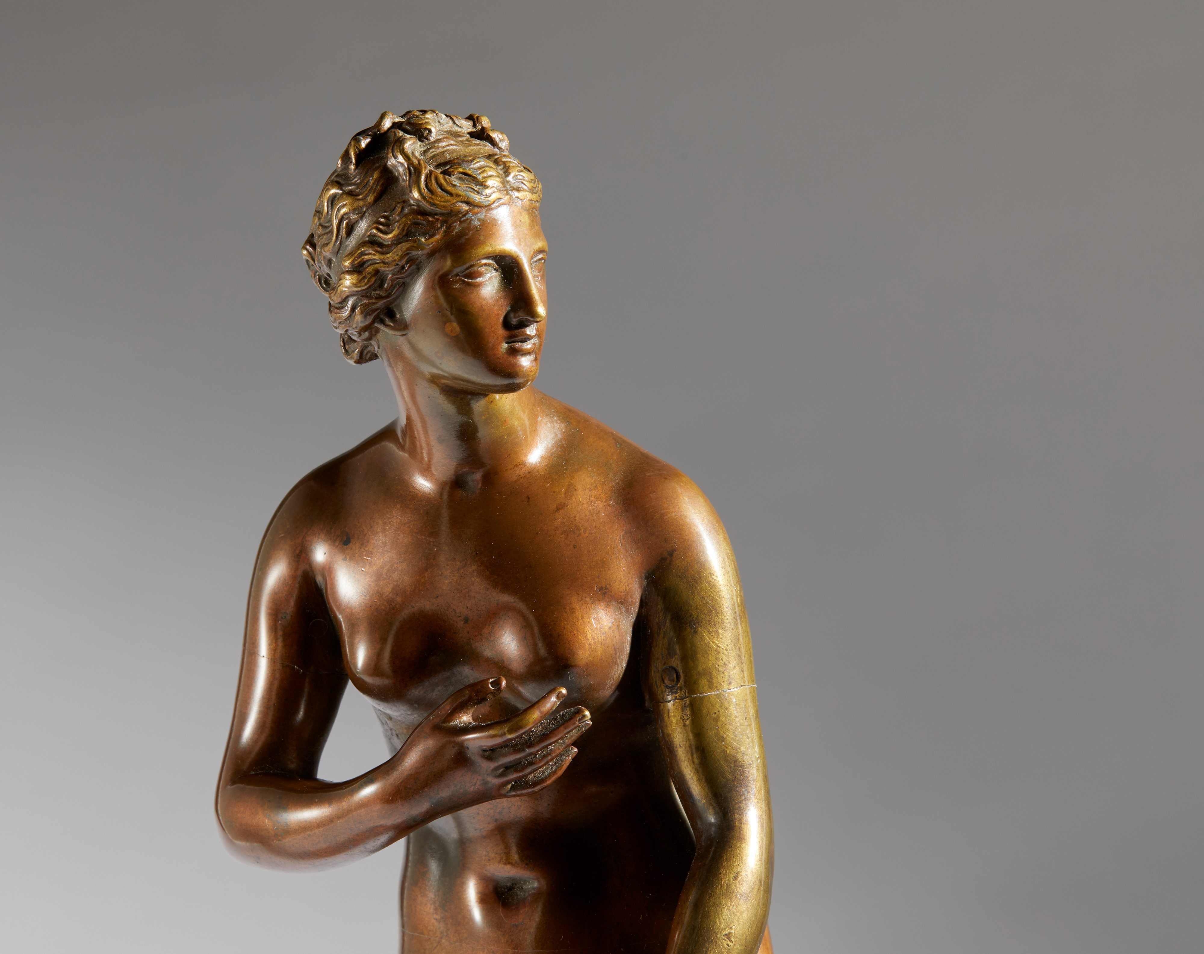 Venere de' Medici, dal modello archeologico