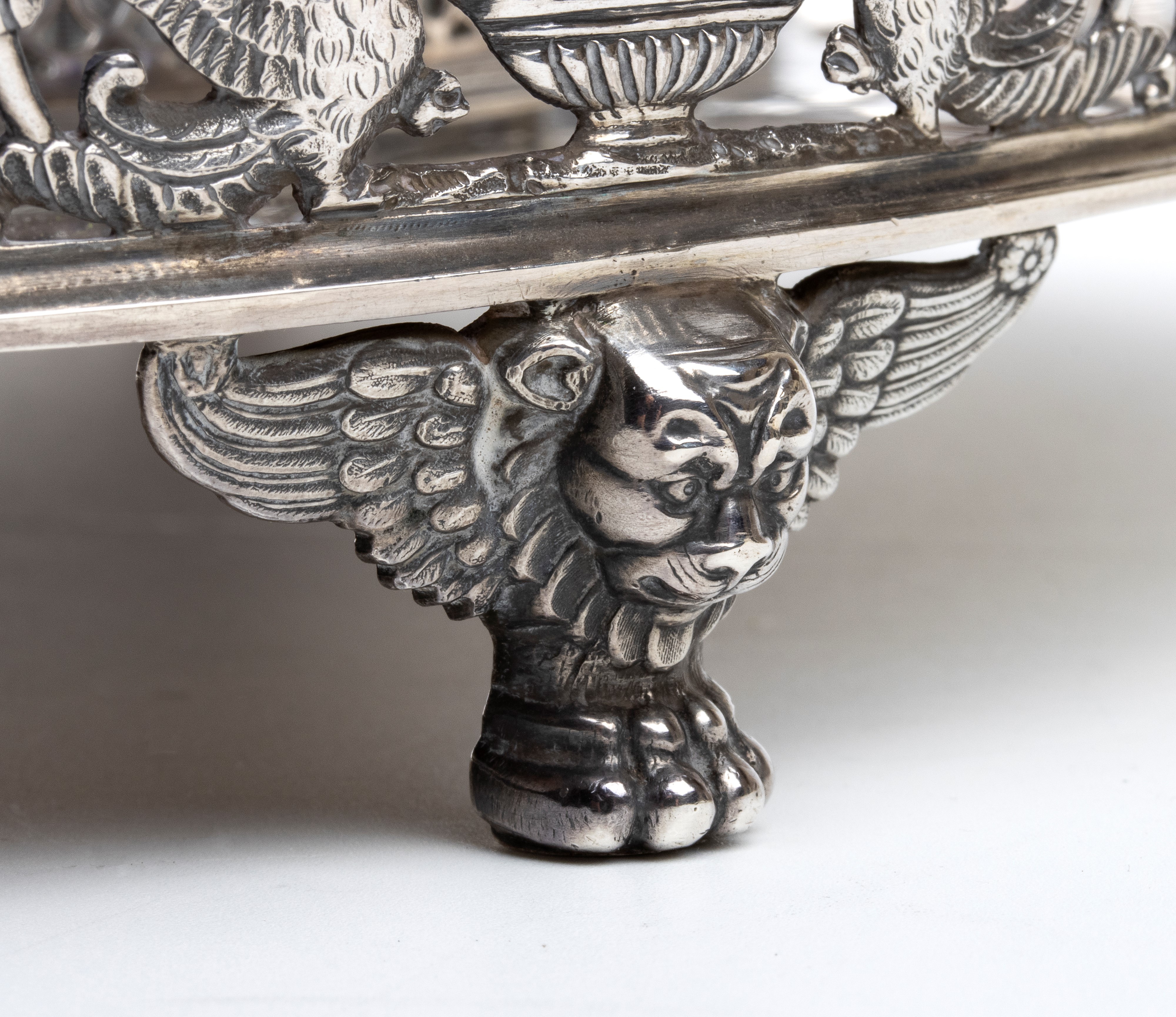 Portaliquori francese in argento