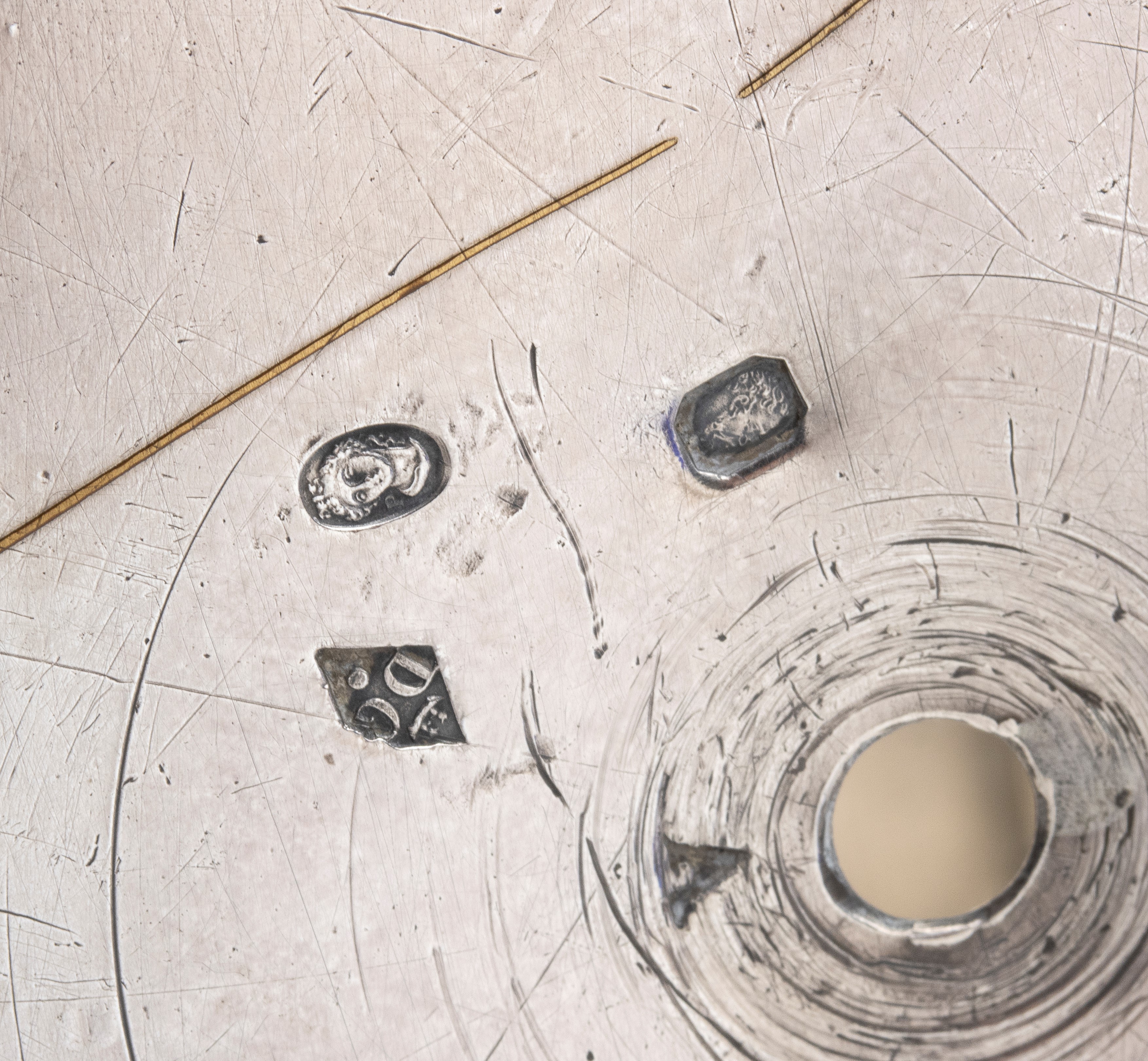 Portaliquori francese in argento