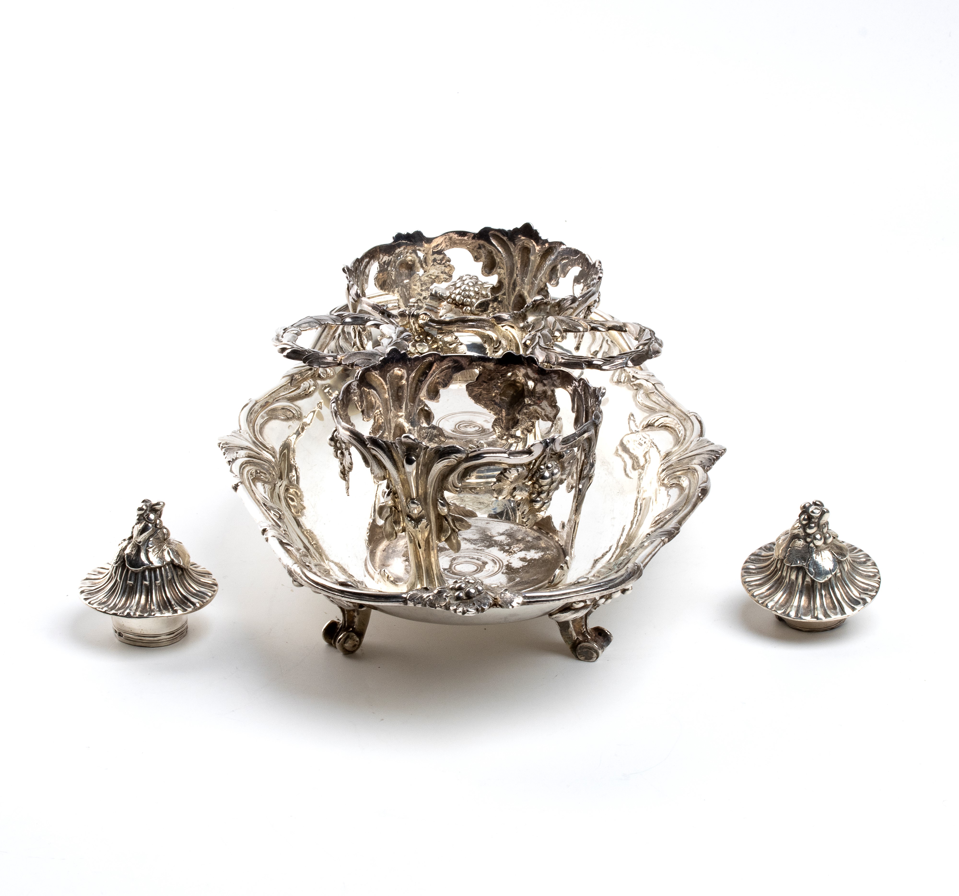 Acetoliera francese in argento