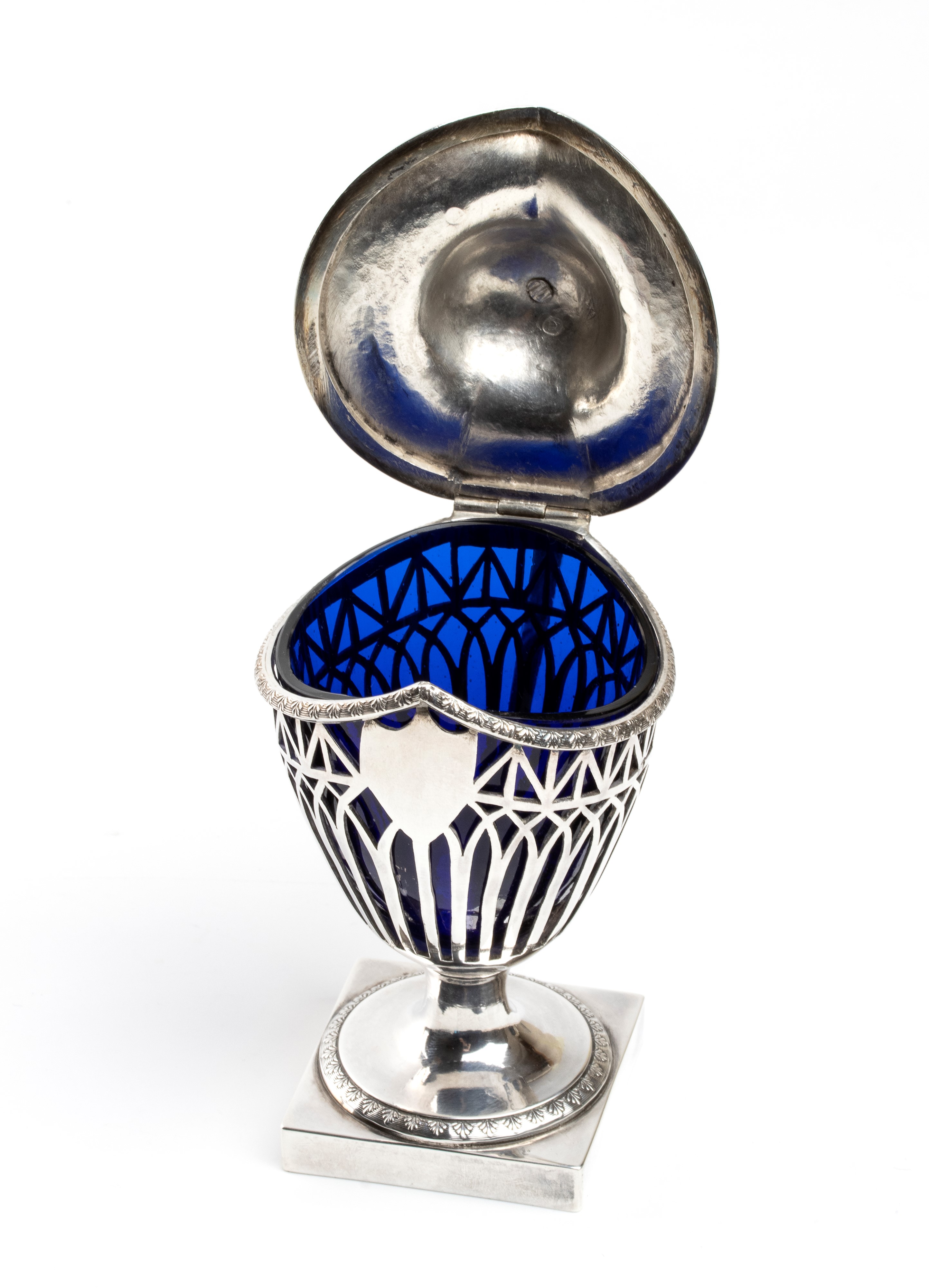 Mostardiera francese in argento