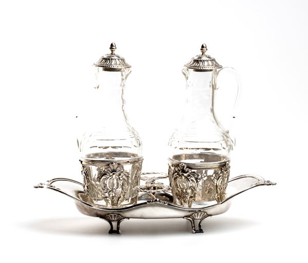 LOUIS-EMMANUEL GABRIEL - French solid silver cruet