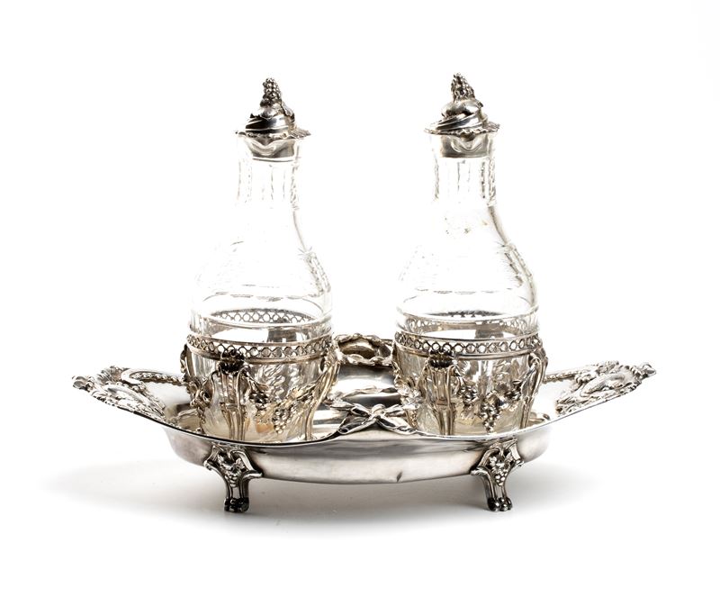 Acetoliera francese in argento