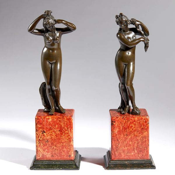 Pair of Venus Anadyomene