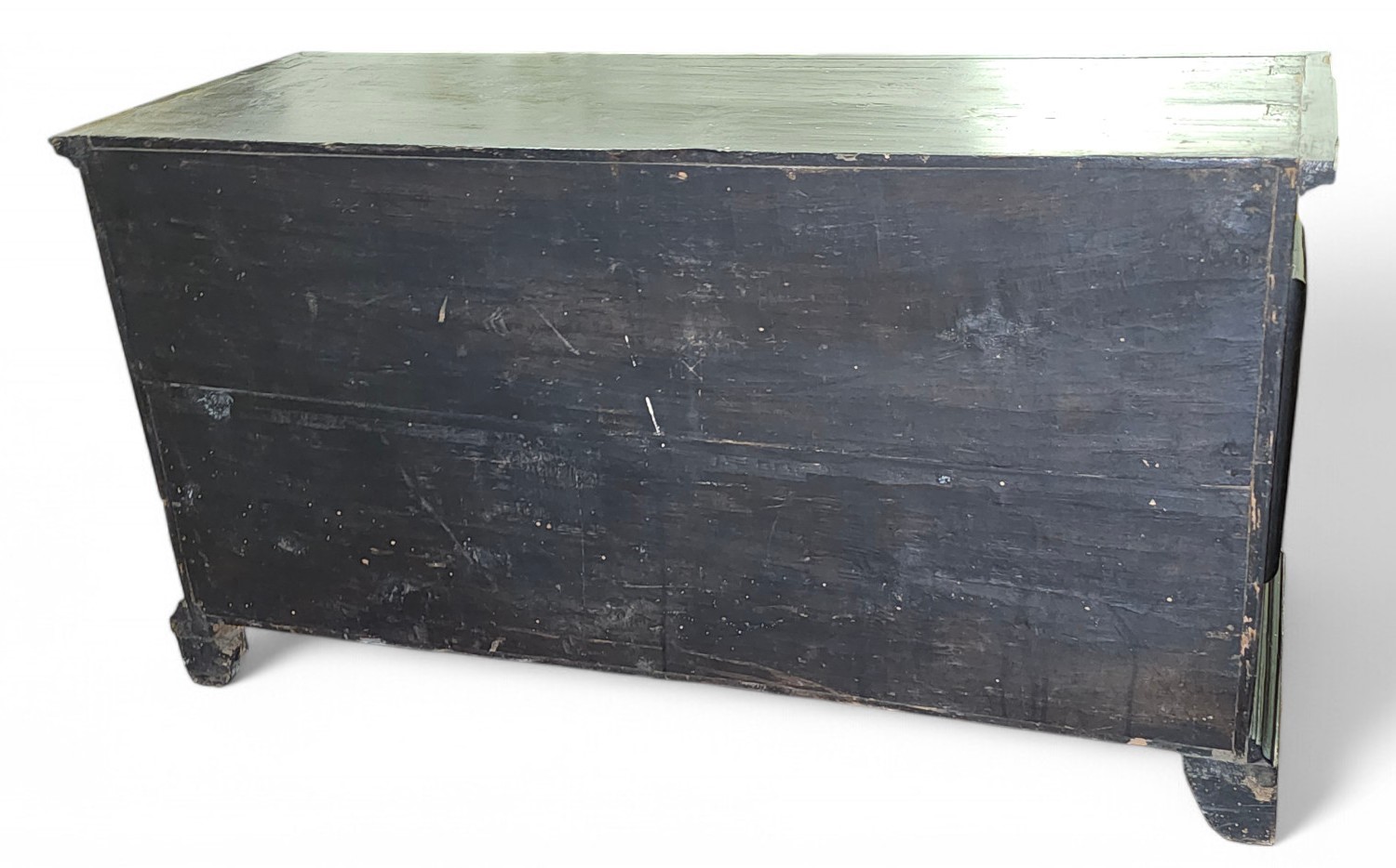 Monetiere italiano in legno ebanizzato e tartaruga