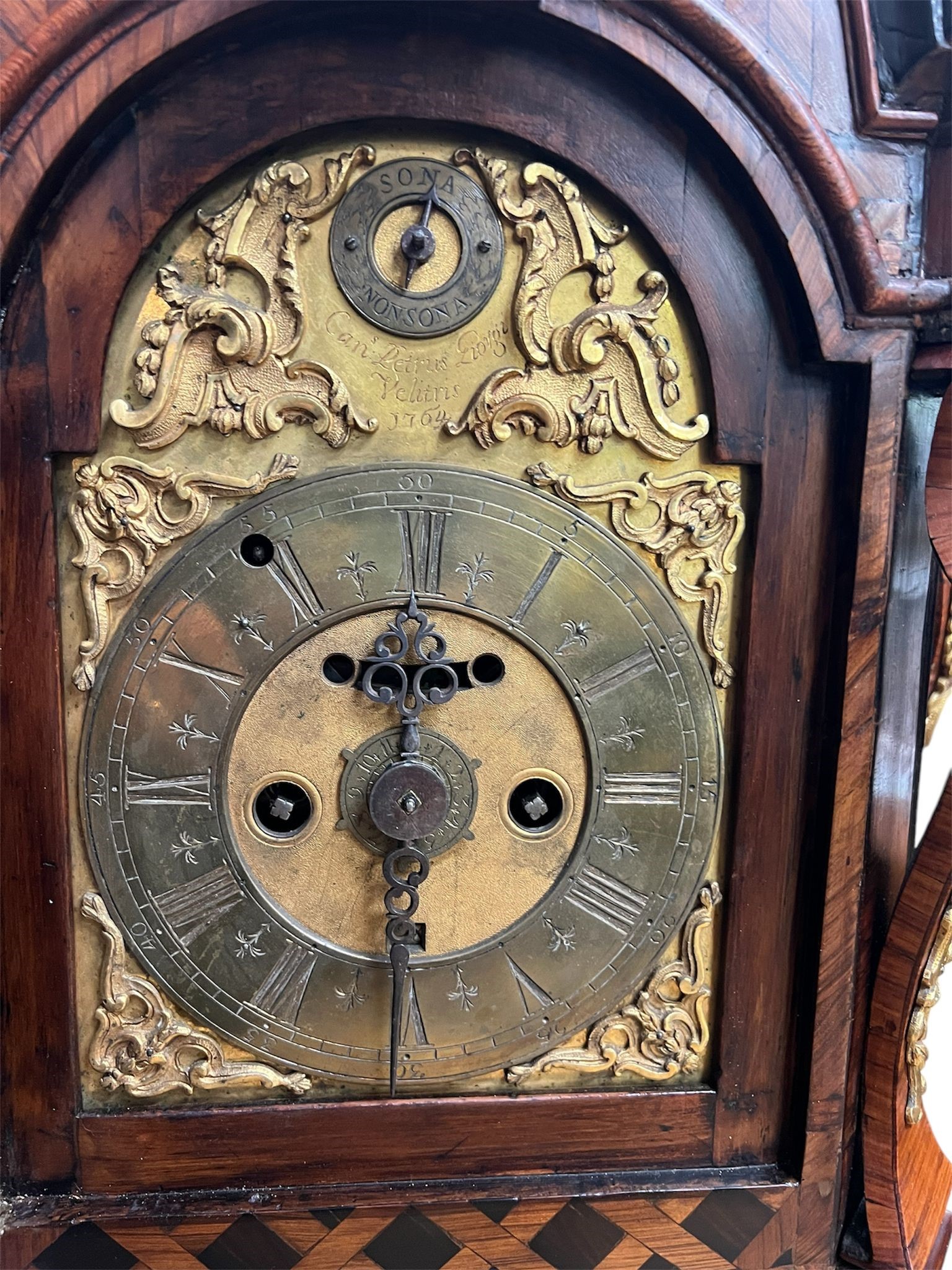 Giorgi Pietro, Canonico di Velletri - Orologio da Appoggio Italiano Luigi XV