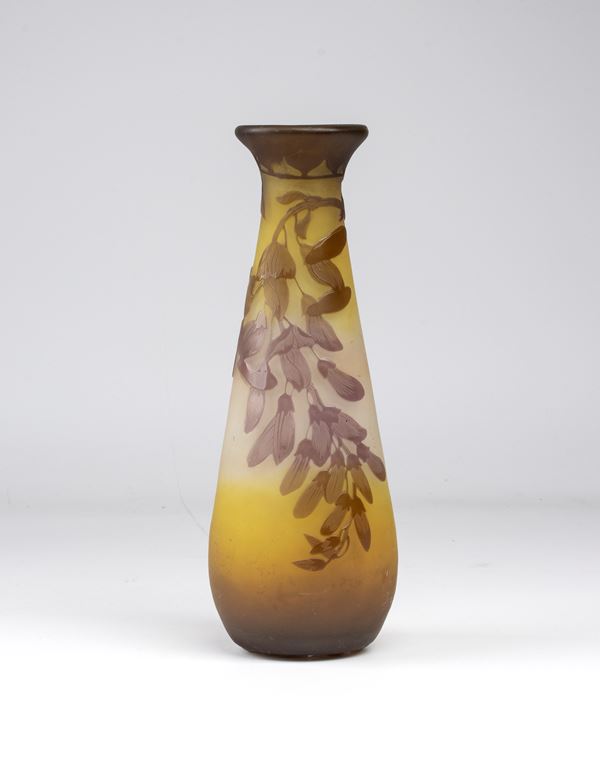 (attribuito a) &#201;mile Gall&#233; - Pyriform vase