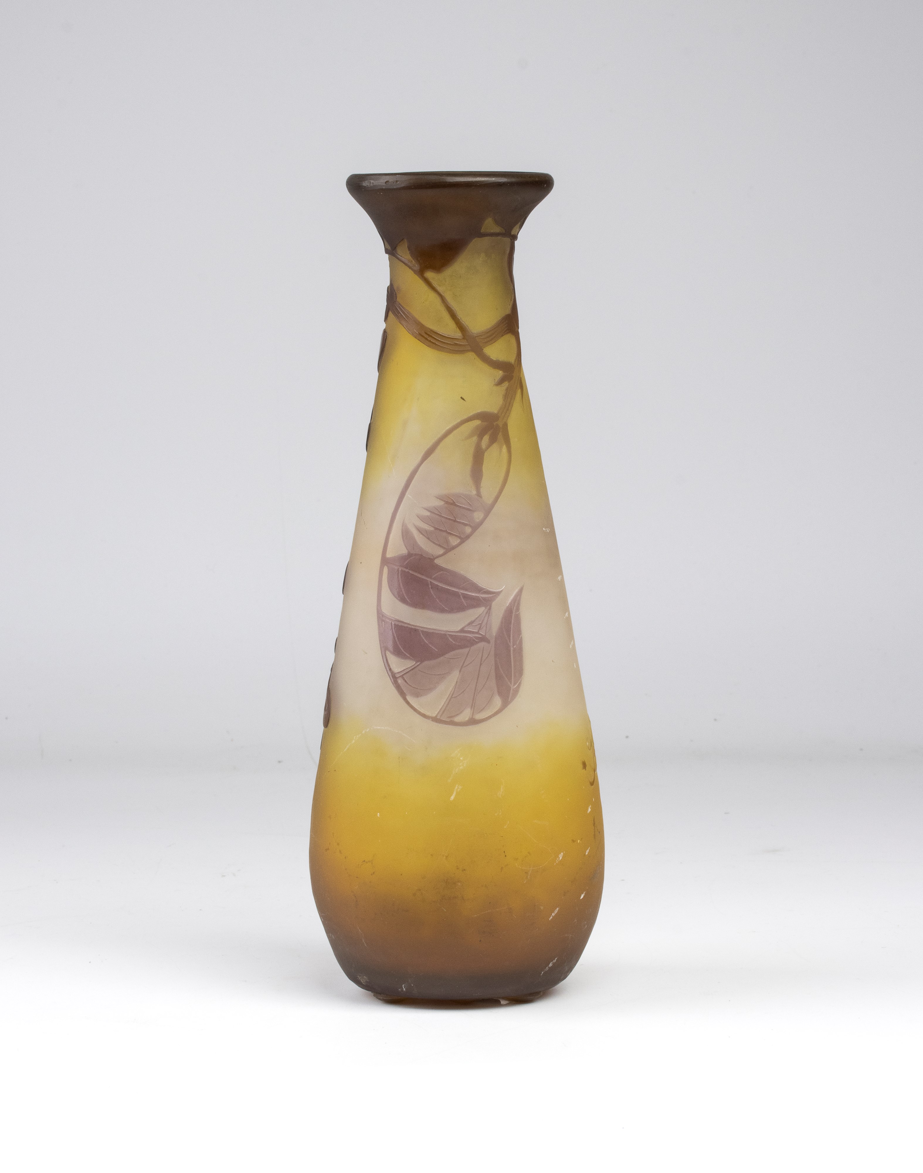 (attribuito A) Émile Gallé - Vaso Piriforme