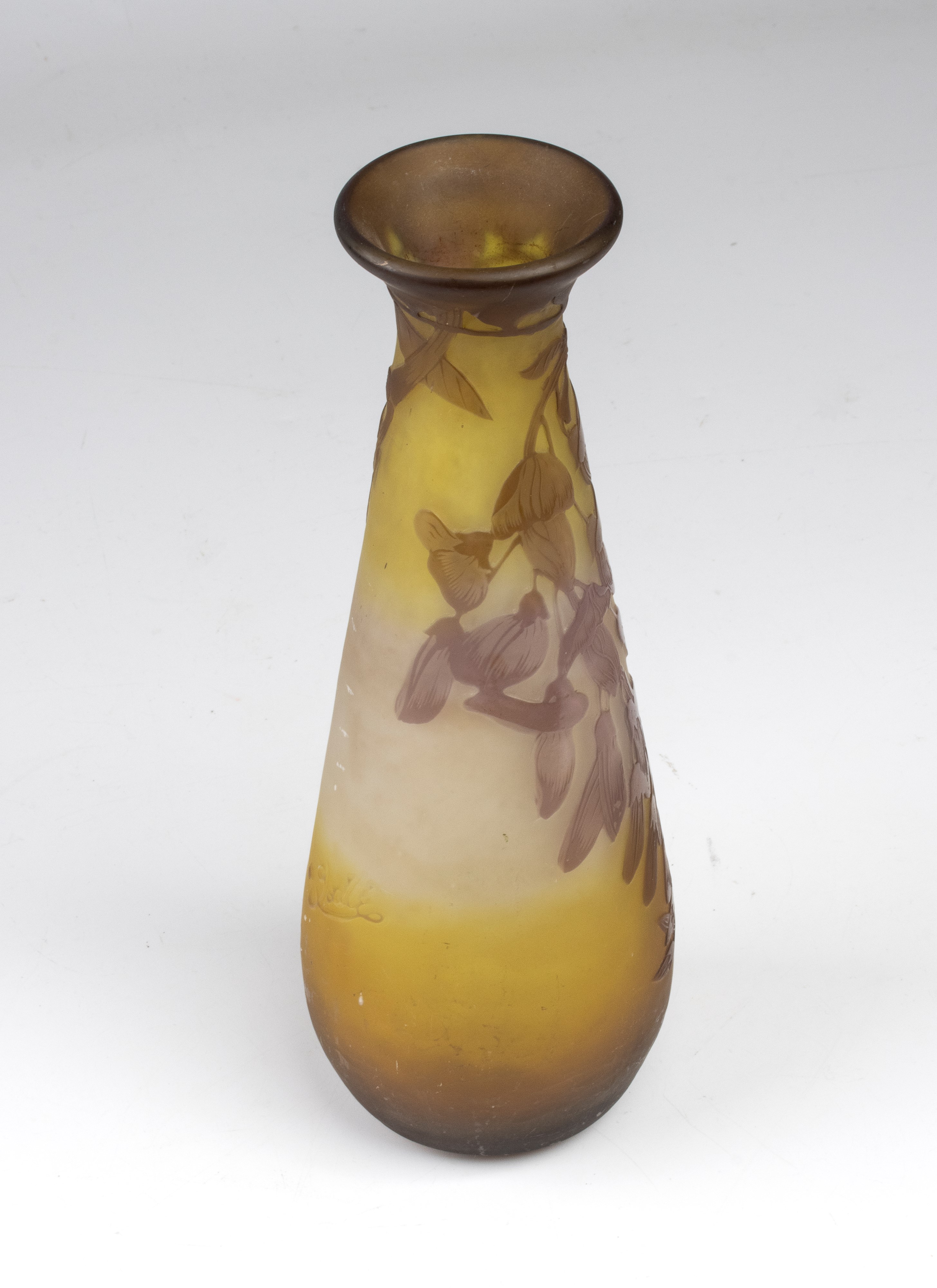(attribuito A) Émile Gallé - Vaso Piriforme