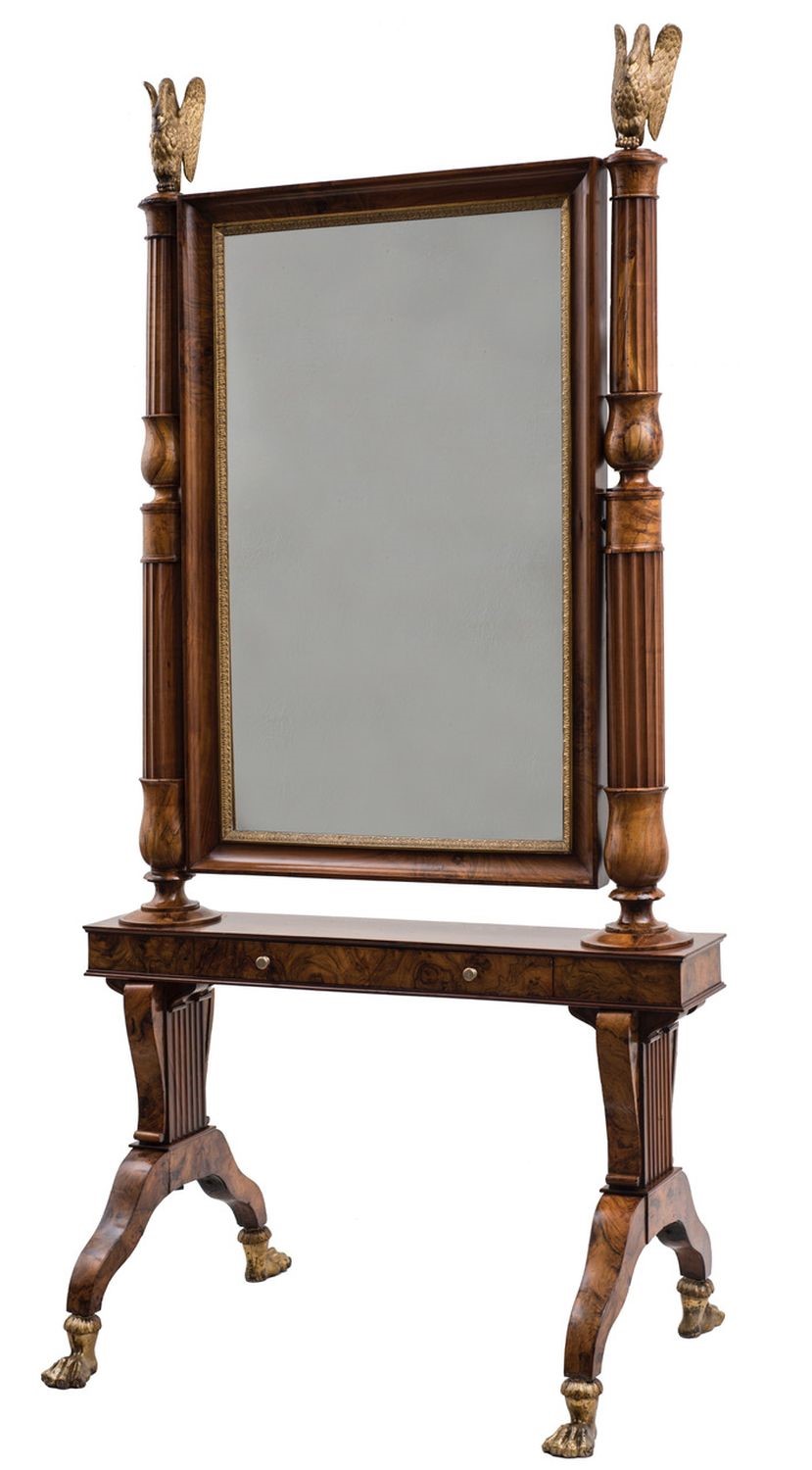 Specchiera italiana in stile impero