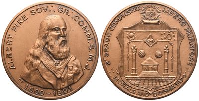 Medaglia 2° Grado Compagno Libero Muratore, Ae (40,4 MM)
