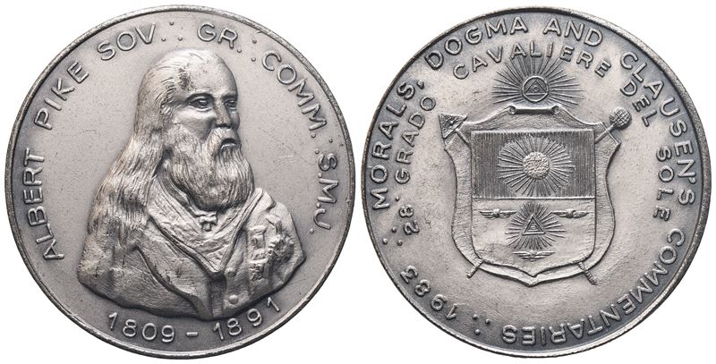Medaglia 28° Grado Cavaliere del Sole, Ae (40,4 MM)