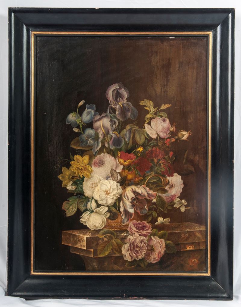Cestino con Fiori