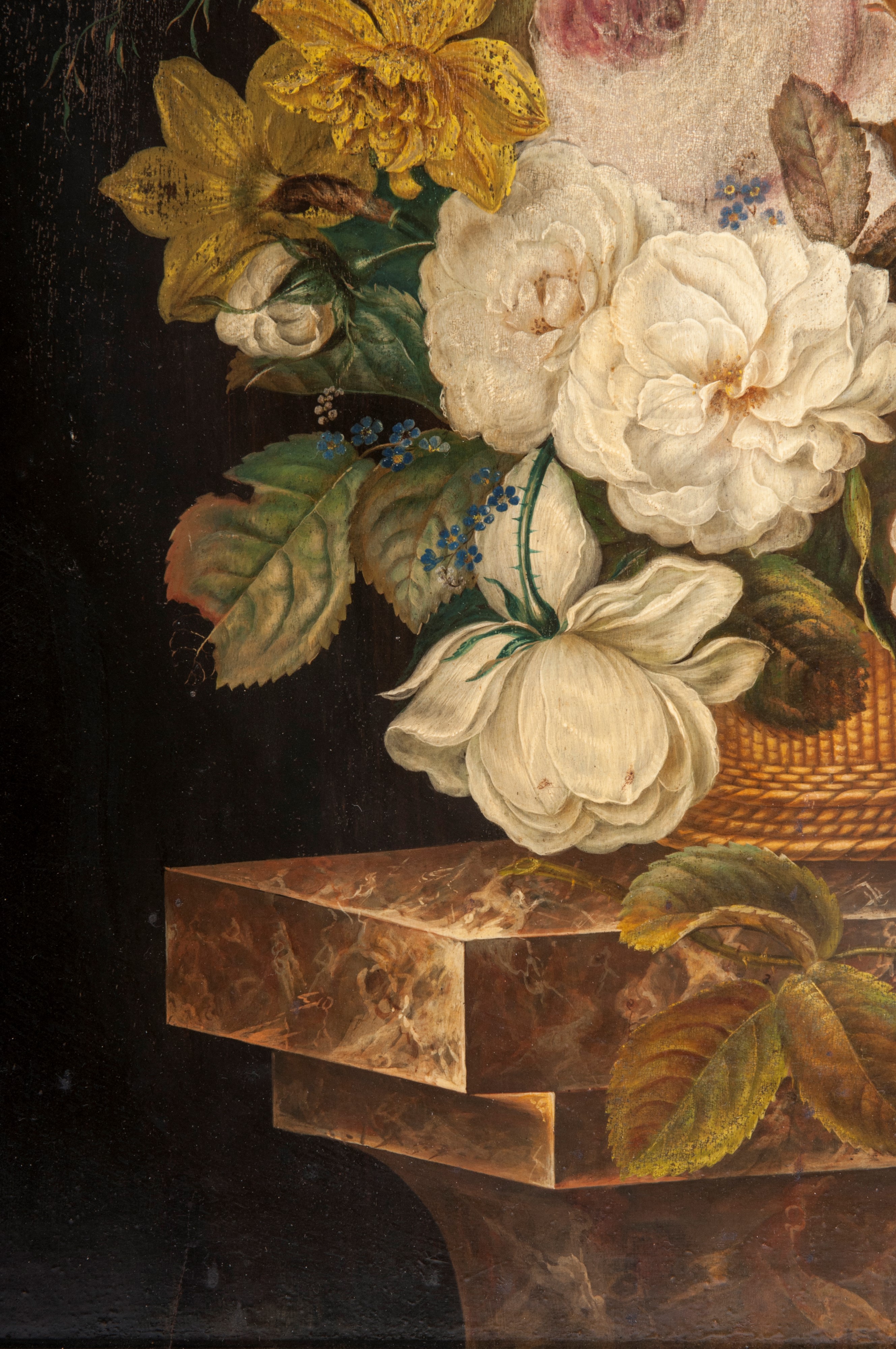 Cestino con Fiori