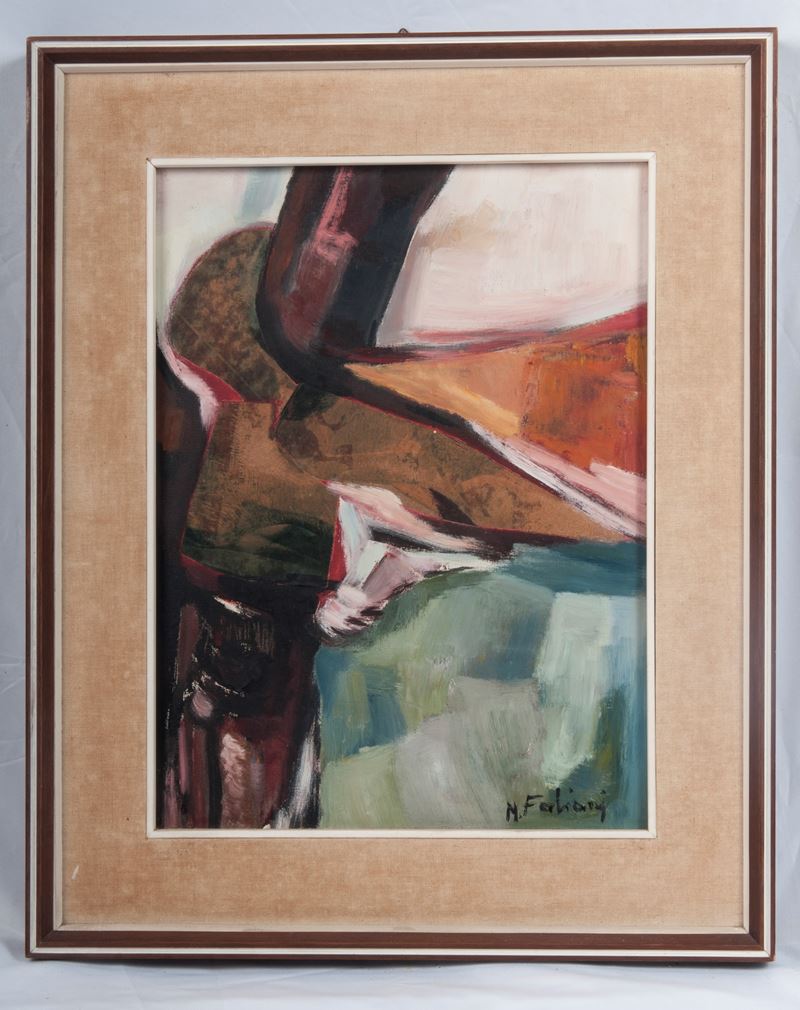Mauro Fabiani - Astratto Rosa