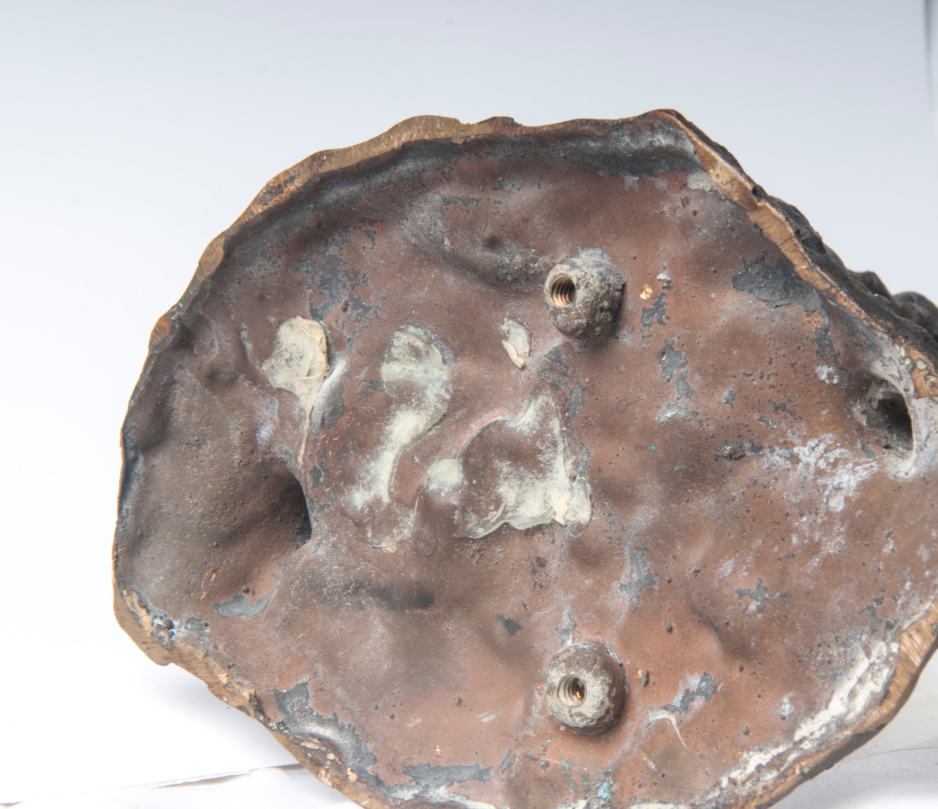 Scultura antropomorfa a tutto tondo in bronzo