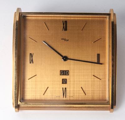 Orologio da Tavolo Imhof in Ottone