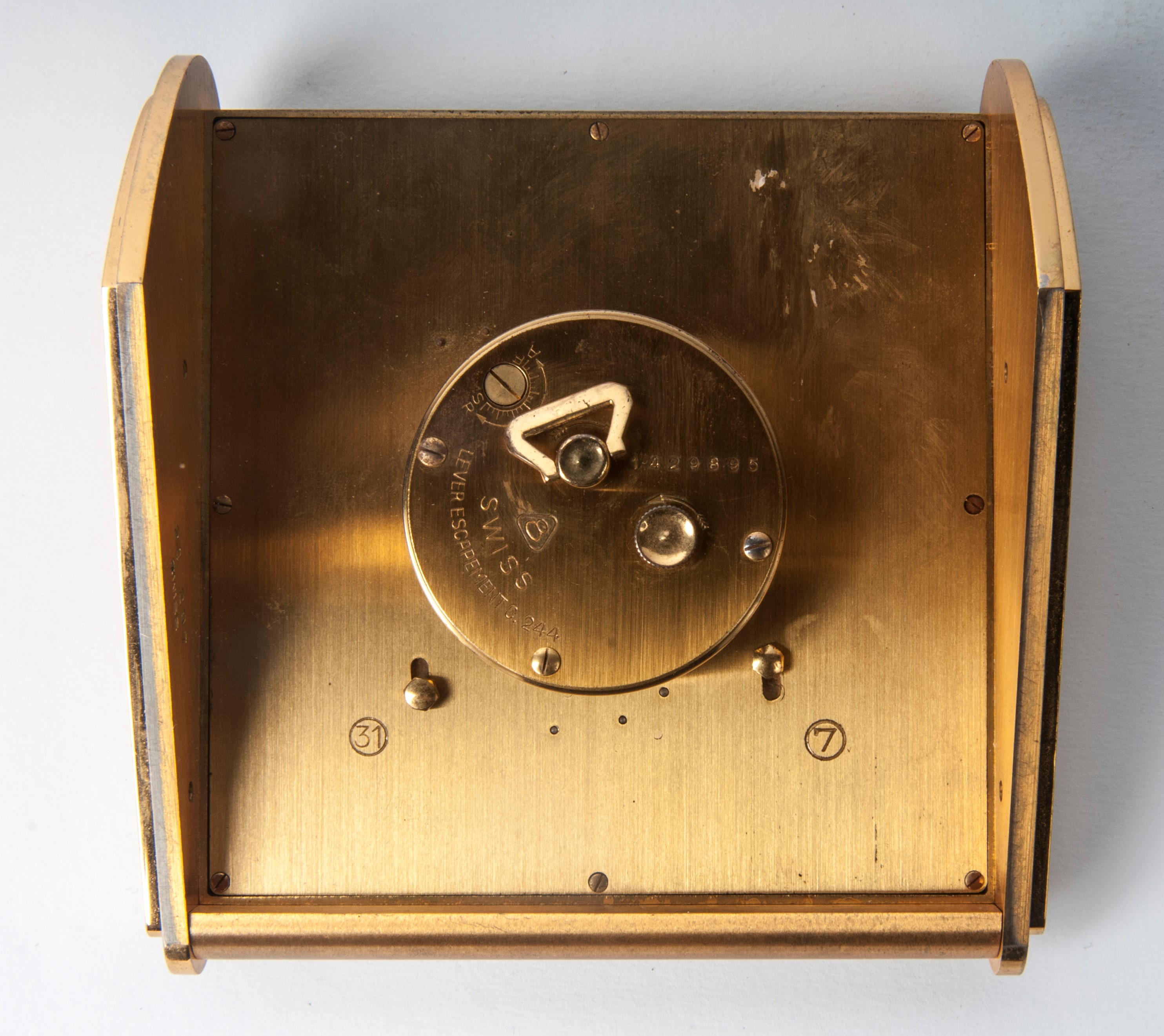 Orologio da Tavolo Imhof in Ottone