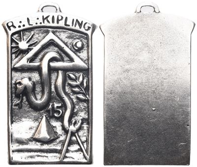 Medaglia R. L. "kipling" 15 (43,5 MM)
