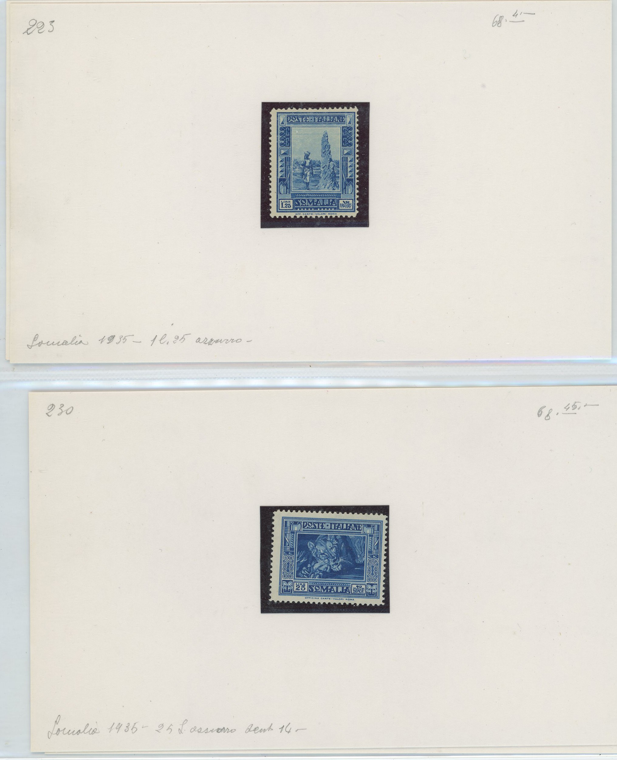 Somalia - Collezione ben avviata MNH/MH