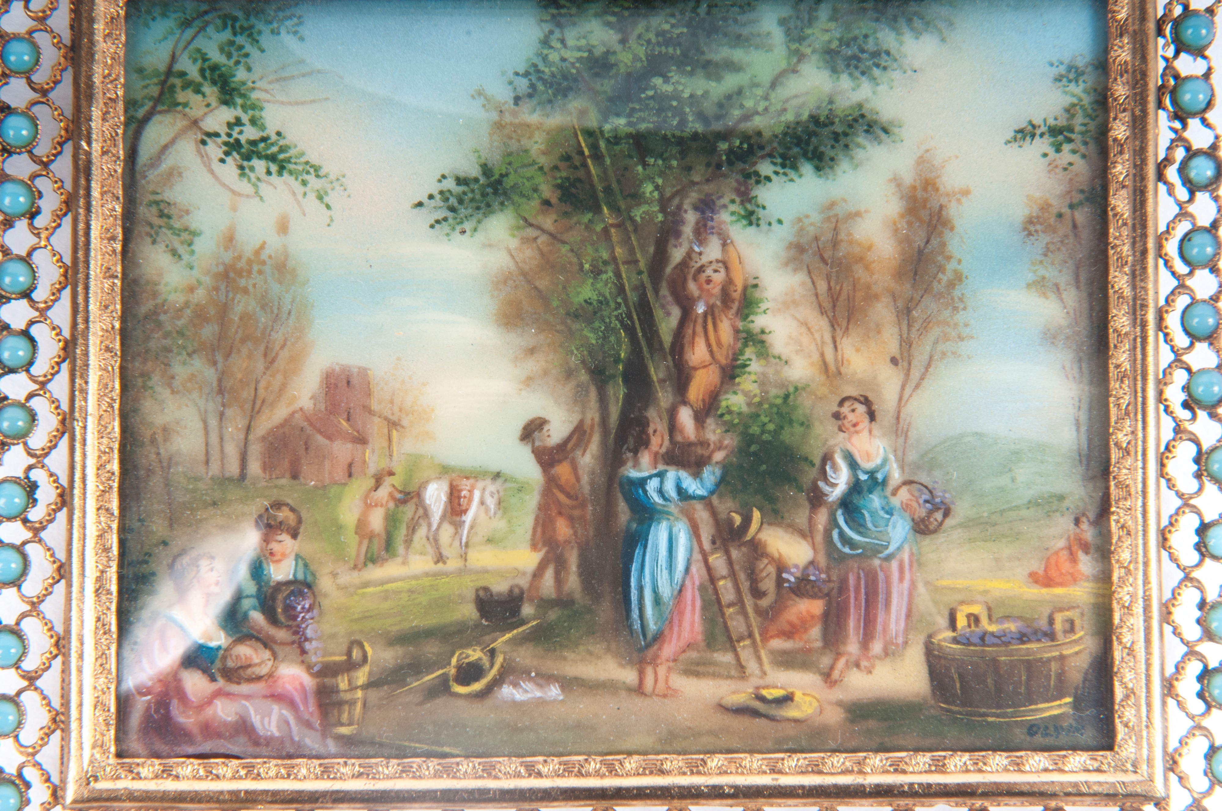 Lotto di Due Miniature: