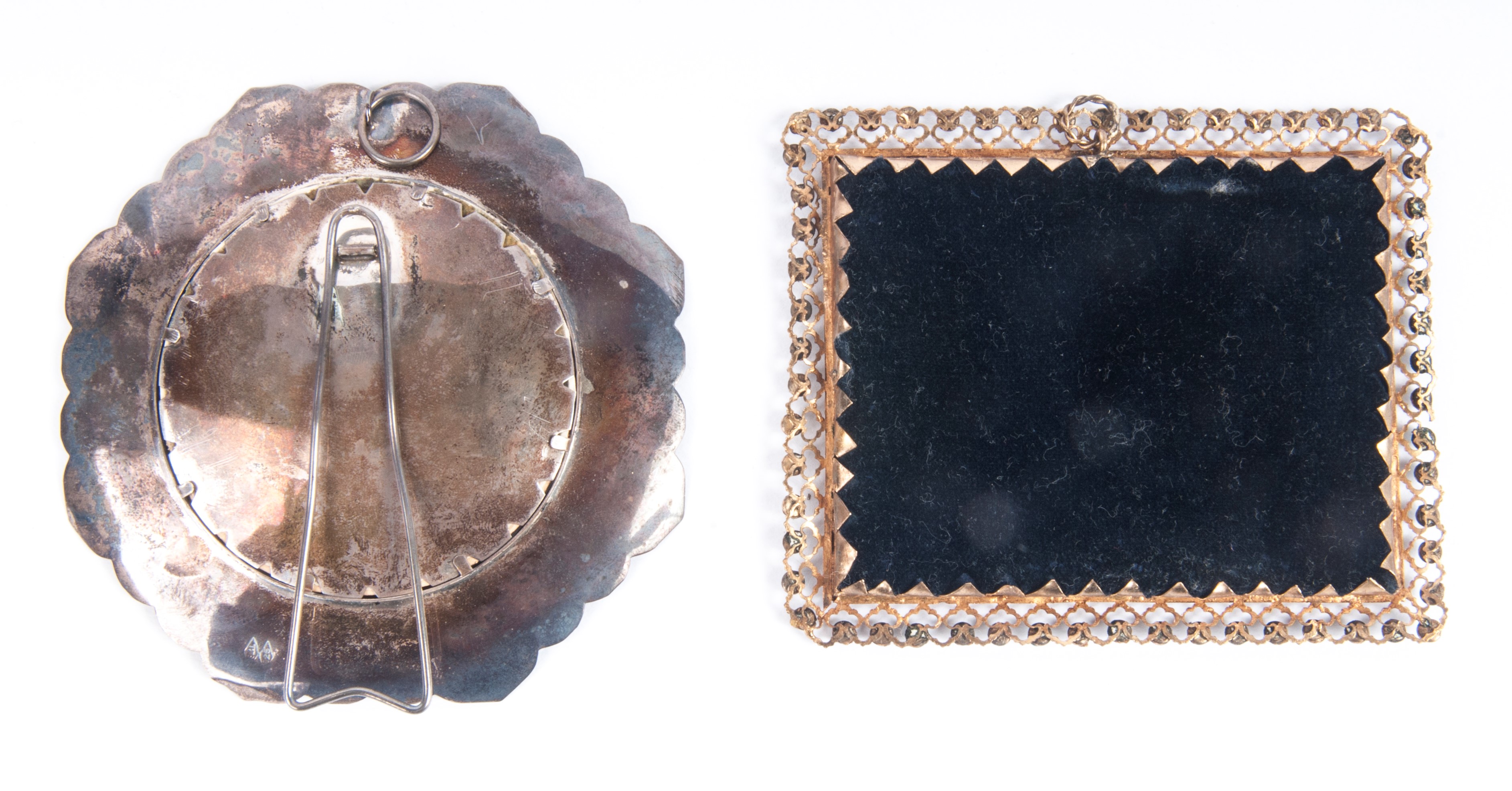 Lotto di Due Miniature: