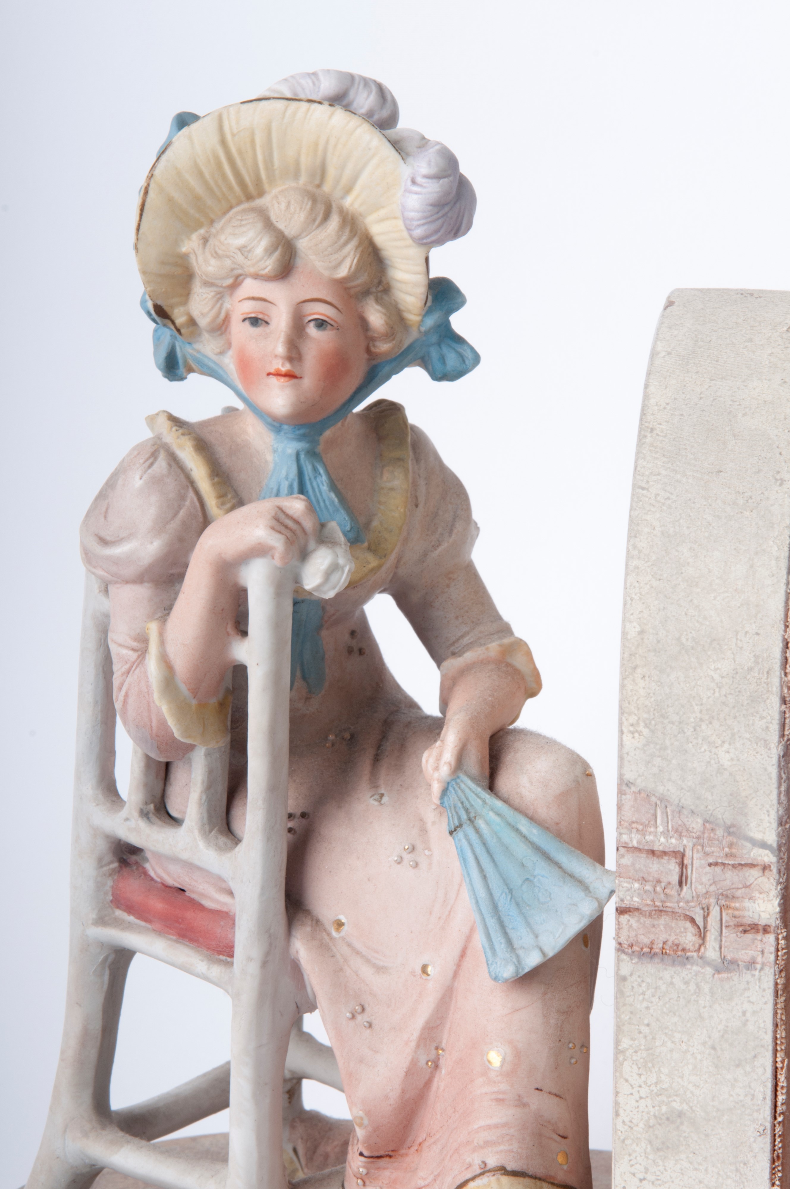 Lui e Lei ,coppia di Fermalibri in Ceramica
